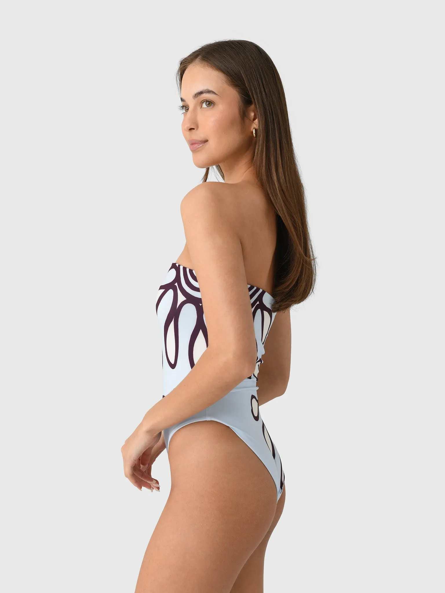 Cala de la Cruz Women's Lore One-Piece Swimsuit sold by Saint Bernard product image thumbnail 3