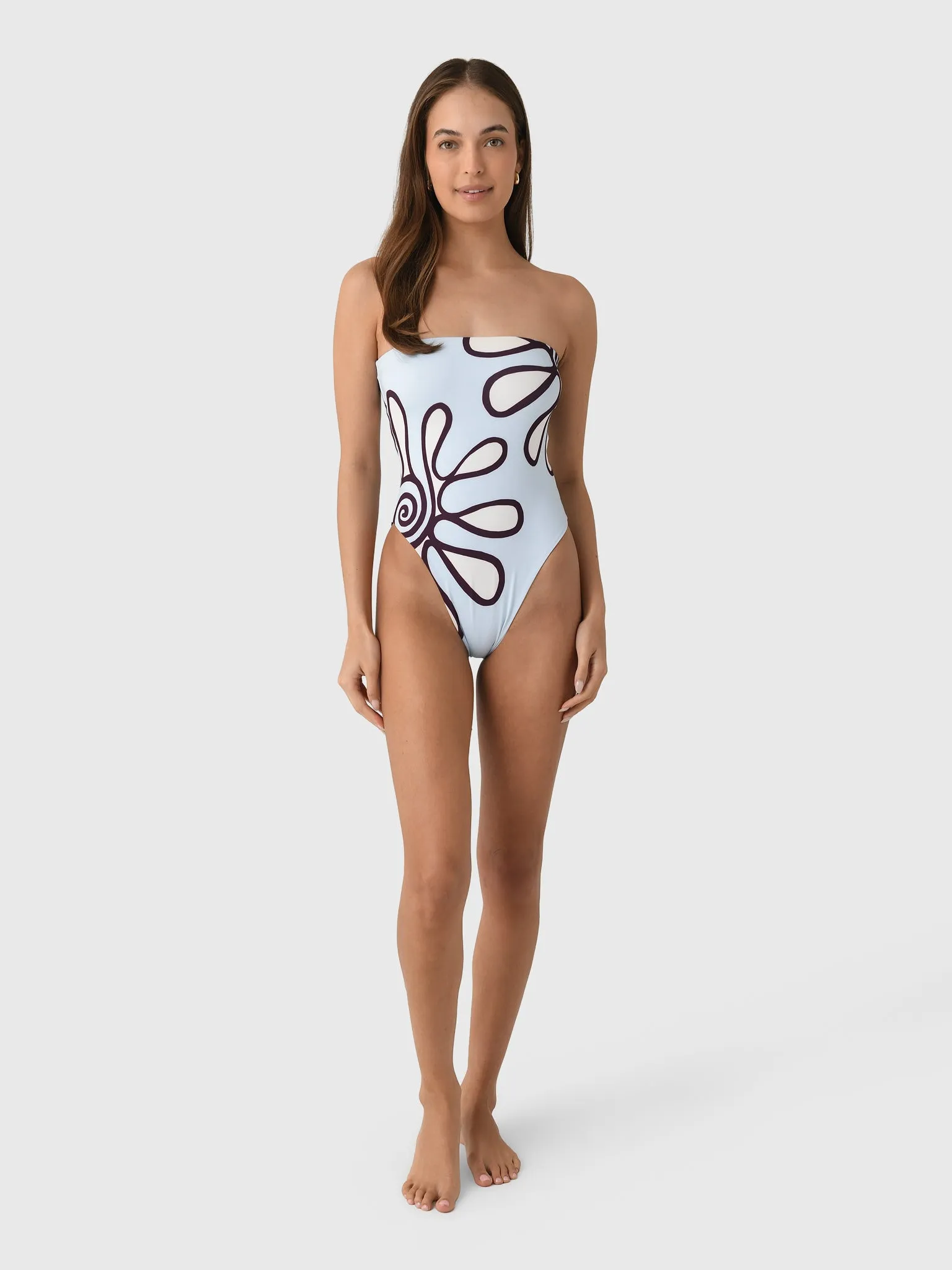 Cala de la Cruz Women's Lore One-Piece Swimsuit sold by Saint Bernard product image thumbnail 2