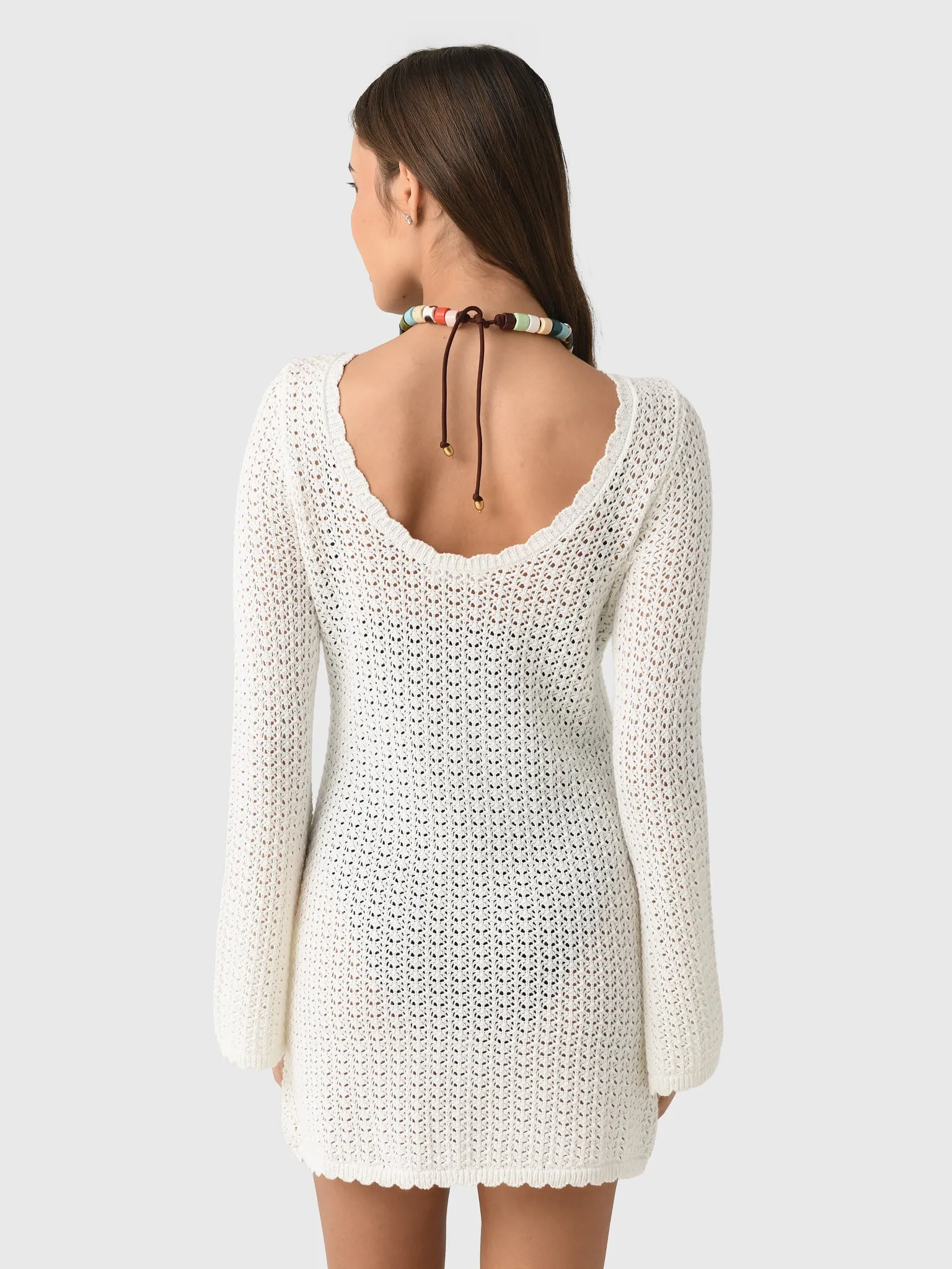 Peony Women's Pointelle Rosie Mini Dress sold by Saint Bernard product image thumbnail 4