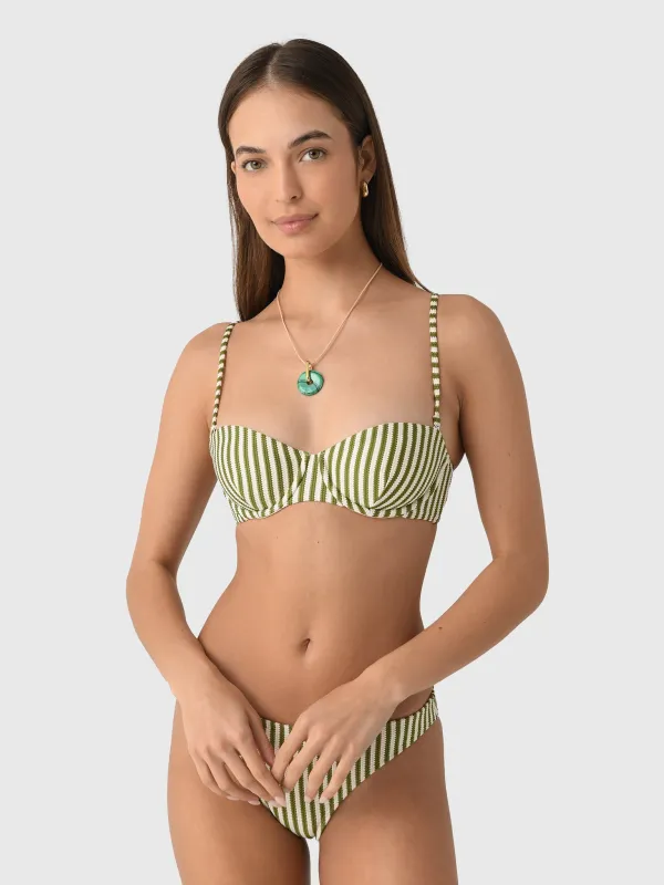 Peony Women's Lover Balconette Bikini Top sold by Saint Bernard