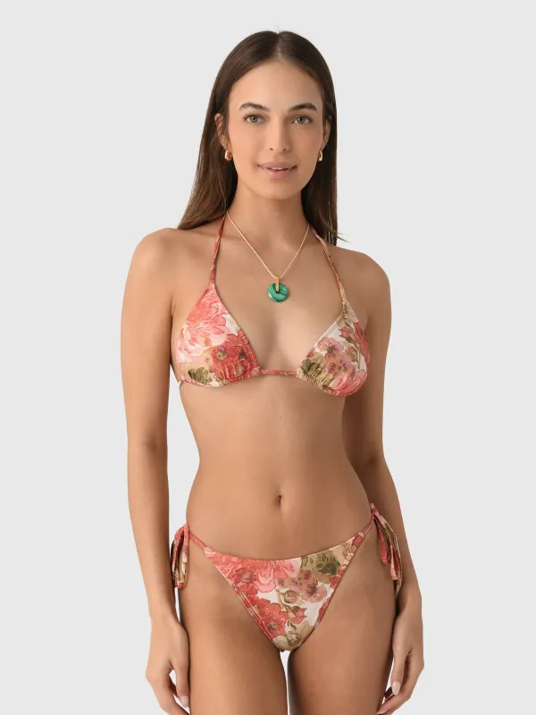 Peony Women's Essential String Triangle Bikini Top sold by Saint Bernard