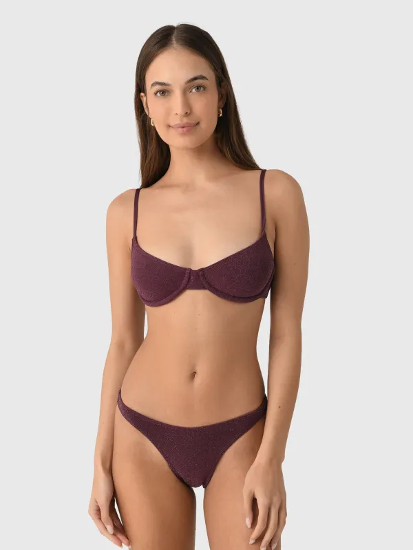 Bond Eye Women's Gracie Balconette Bikini Top made by Bond-Eye