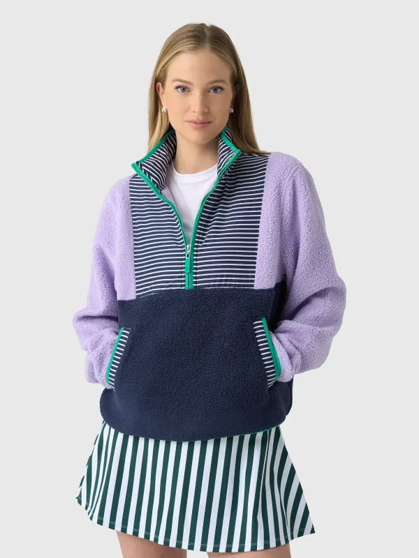 Addison Bay Women's Everyday Sherpa Pullover made by Saint Bernard