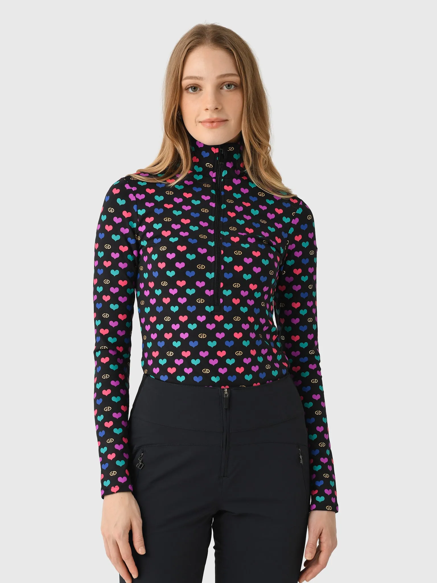 Goldbergh Women's Cuori Pully Base Layer Top sold by Saint Bernard