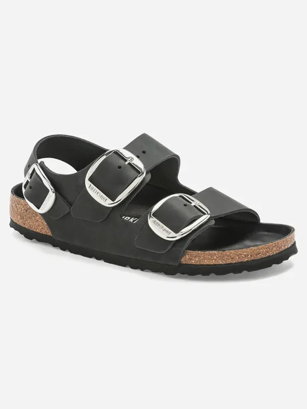 Birkenstock Women's Milano Big Buckle Sandal made by Birkenstock