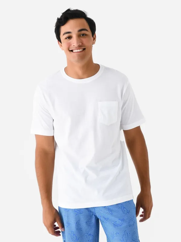 Peter Millar Crown Men's Lava Wash Pocket Tee sold by Saint Bernard