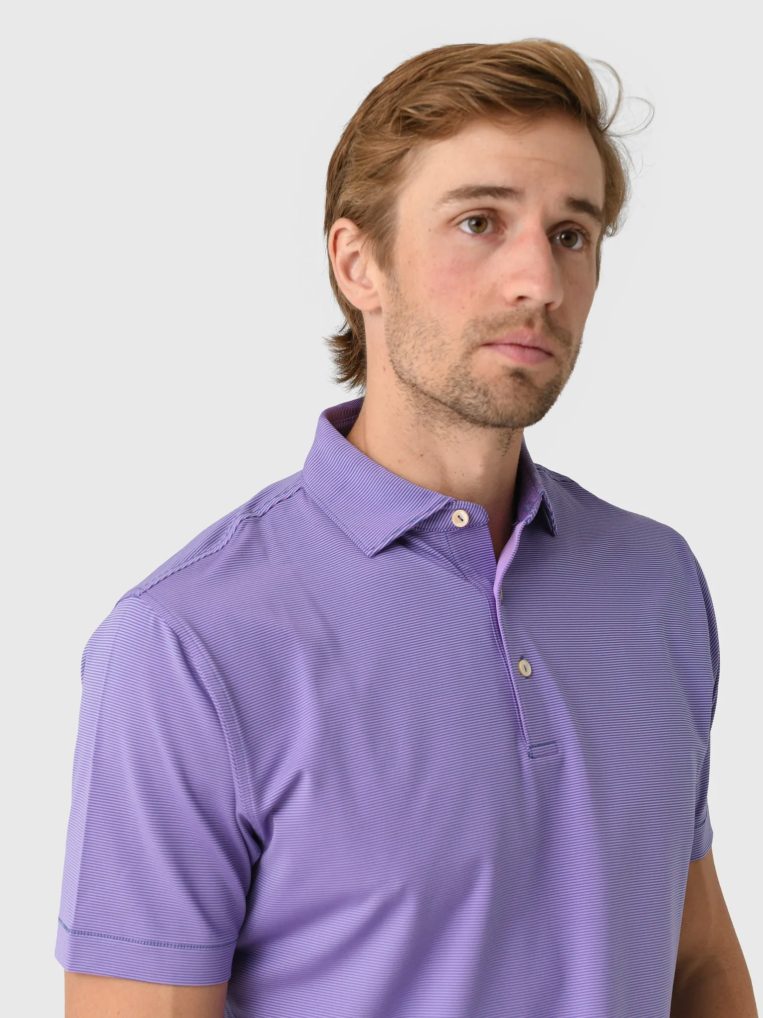 Peter Millar Crown Sport Men's Jubilee Performance Jersey Polo sold by Saint Bernard product image thumbnail 5