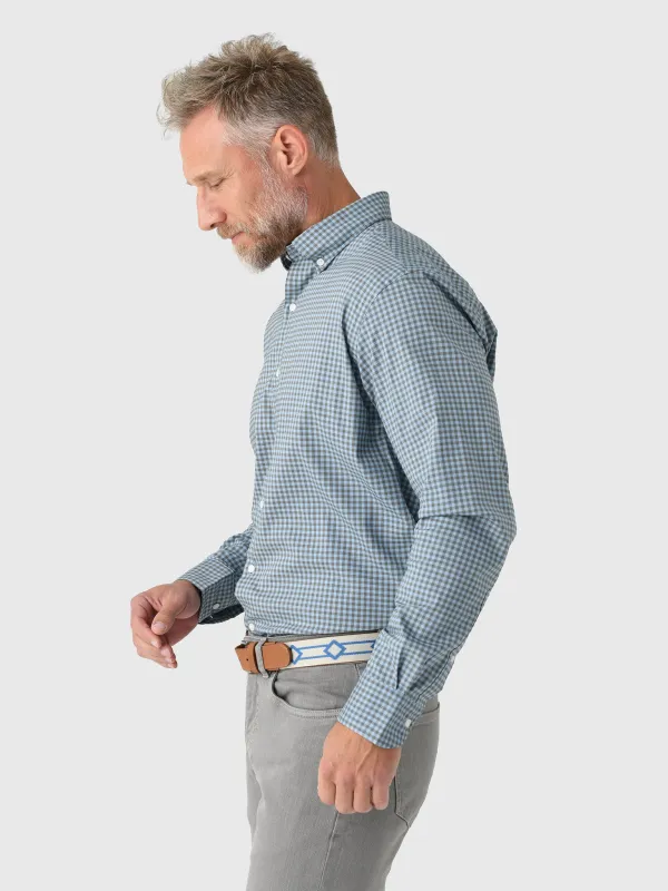 Peter Millar Crown Men's Conway Crown Lite Cotton-Stretch Sport Shirt made by Peter Millar