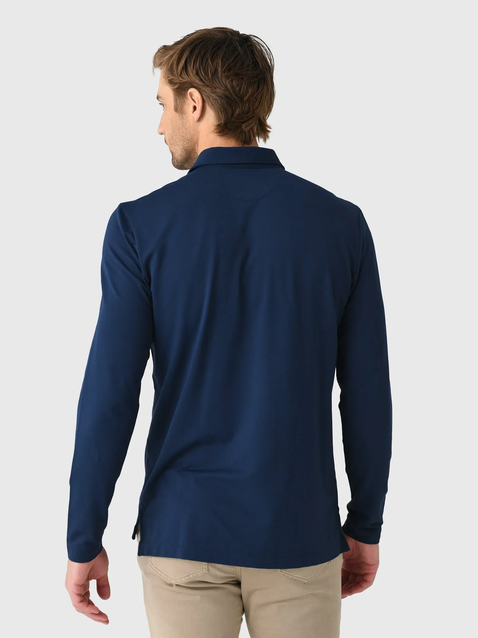 Johnnie-O Men's Idris Top Shelf Long Sleeve Polo sold by Saint Bernard product image thumbnail 4