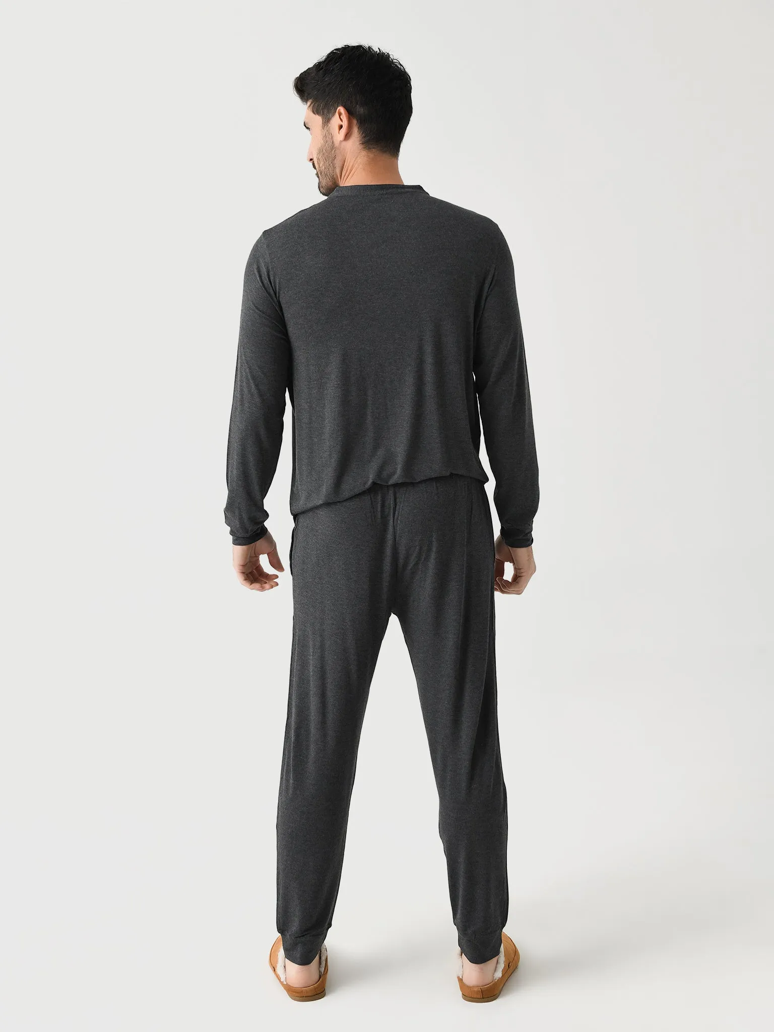 Eberjey Men's Henry Long Sleeve Pajama Set sold by Saint Bernard product image thumbnail 5