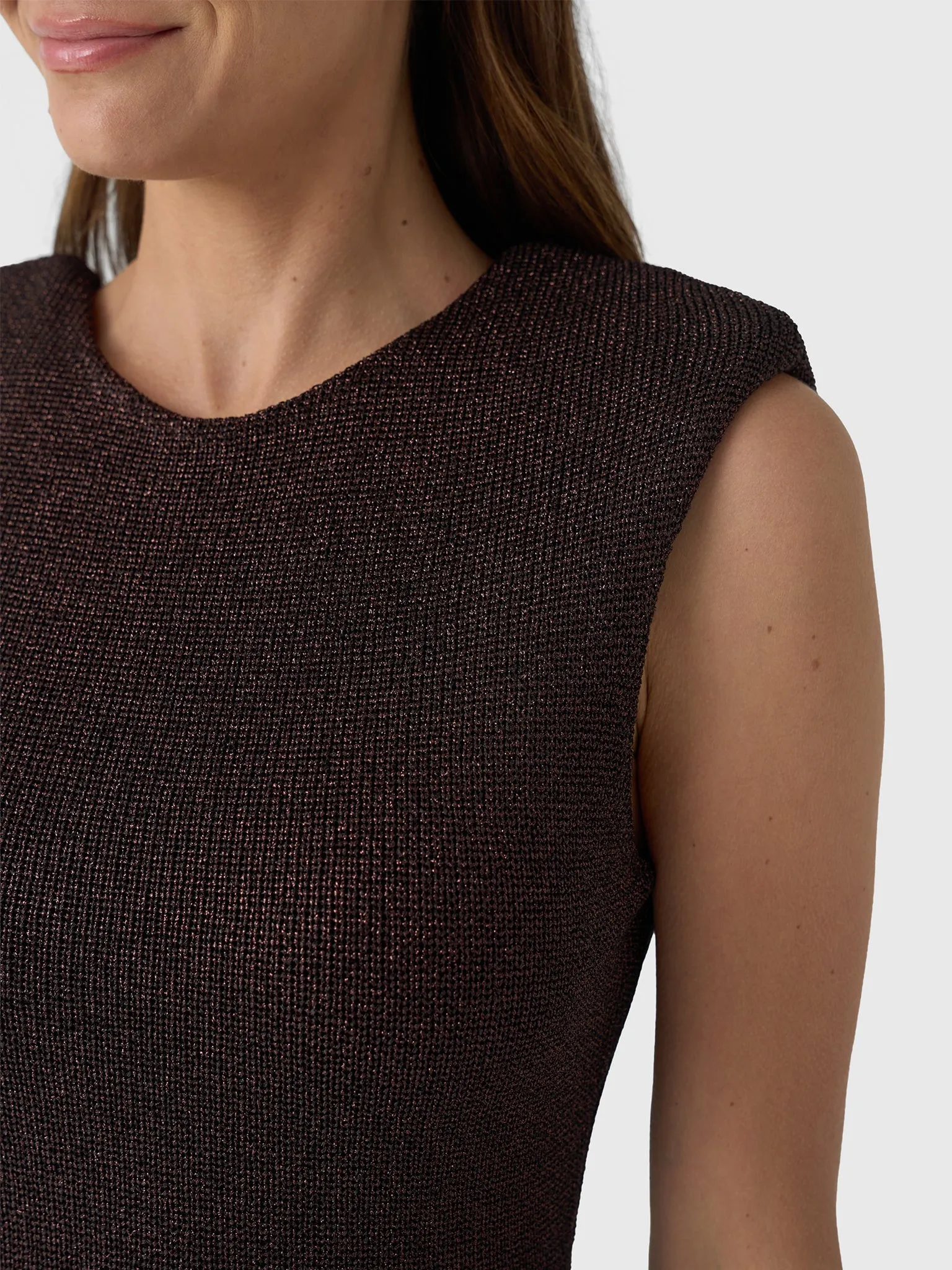 AJE Women's Breeze Knit Midi Dress sold by Saint Bernard product image thumbnail 5