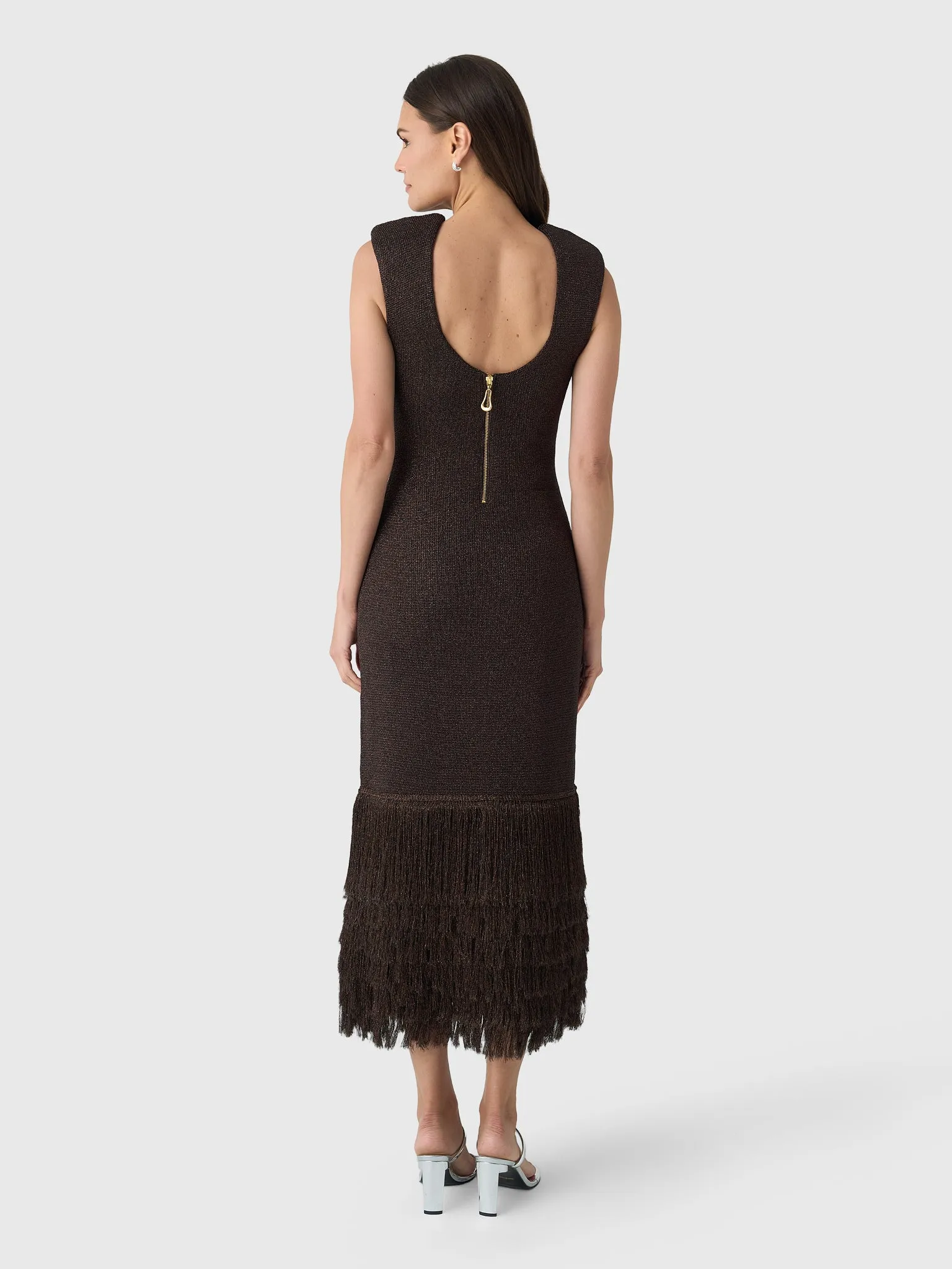 AJE Women's Breeze Knit Midi Dress sold by Saint Bernard product image thumbnail 3