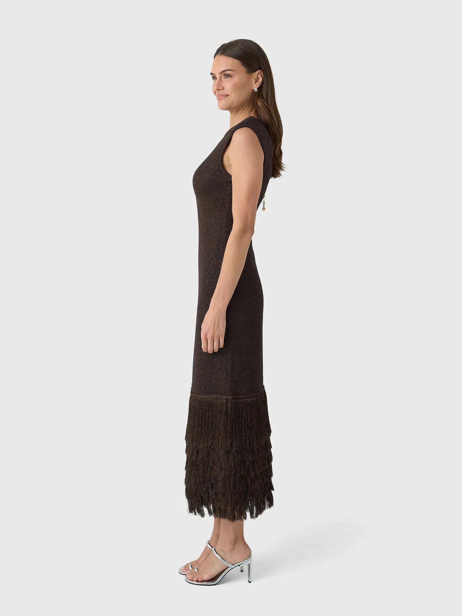 AJE Women's Breeze Knit Midi Dress sold by Saint Bernard product image thumbnail 2