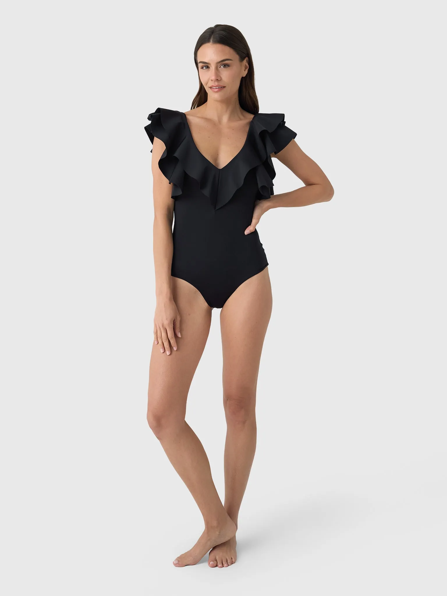 Maygel Coronel Women's Santa One-Piece Swimsuit sold by Saint Bernard product image thumbnail 2