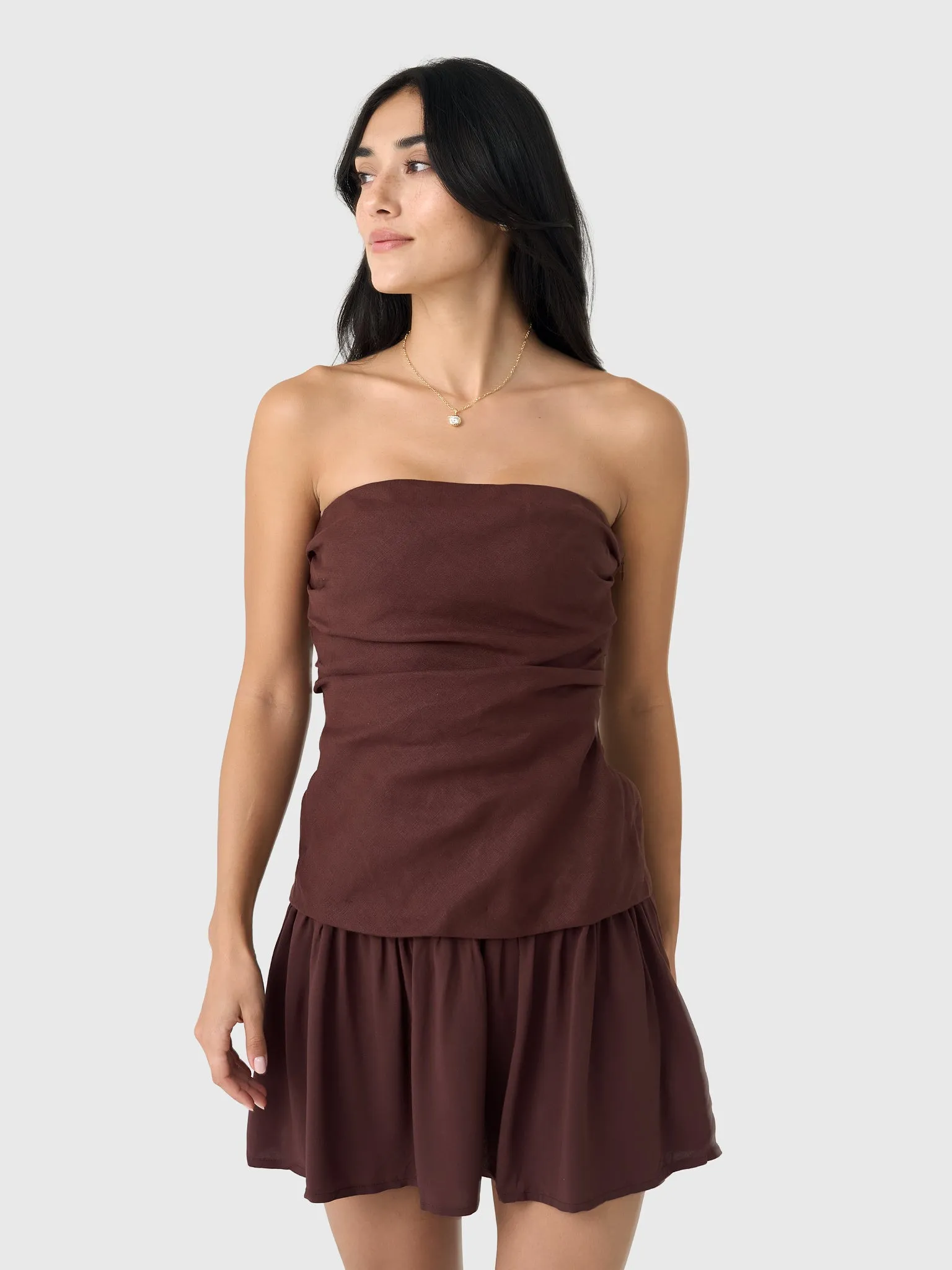 Faithfull The Brand Women's Hedy Mini Dress sold by Saint Bernard