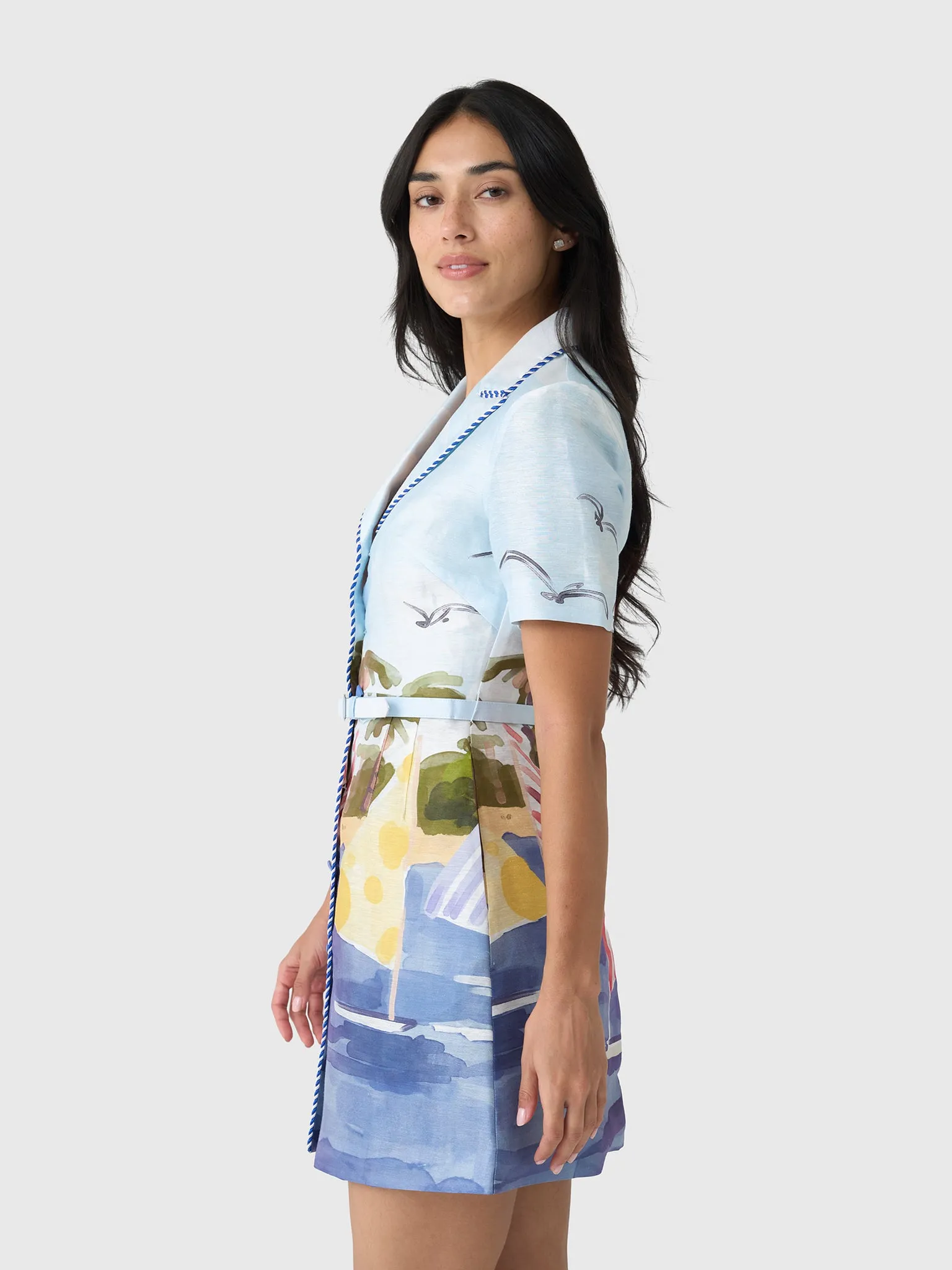 Leo Lin Women's Brigitte Mini Dress sold by Saint Bernard product image thumbnail 3