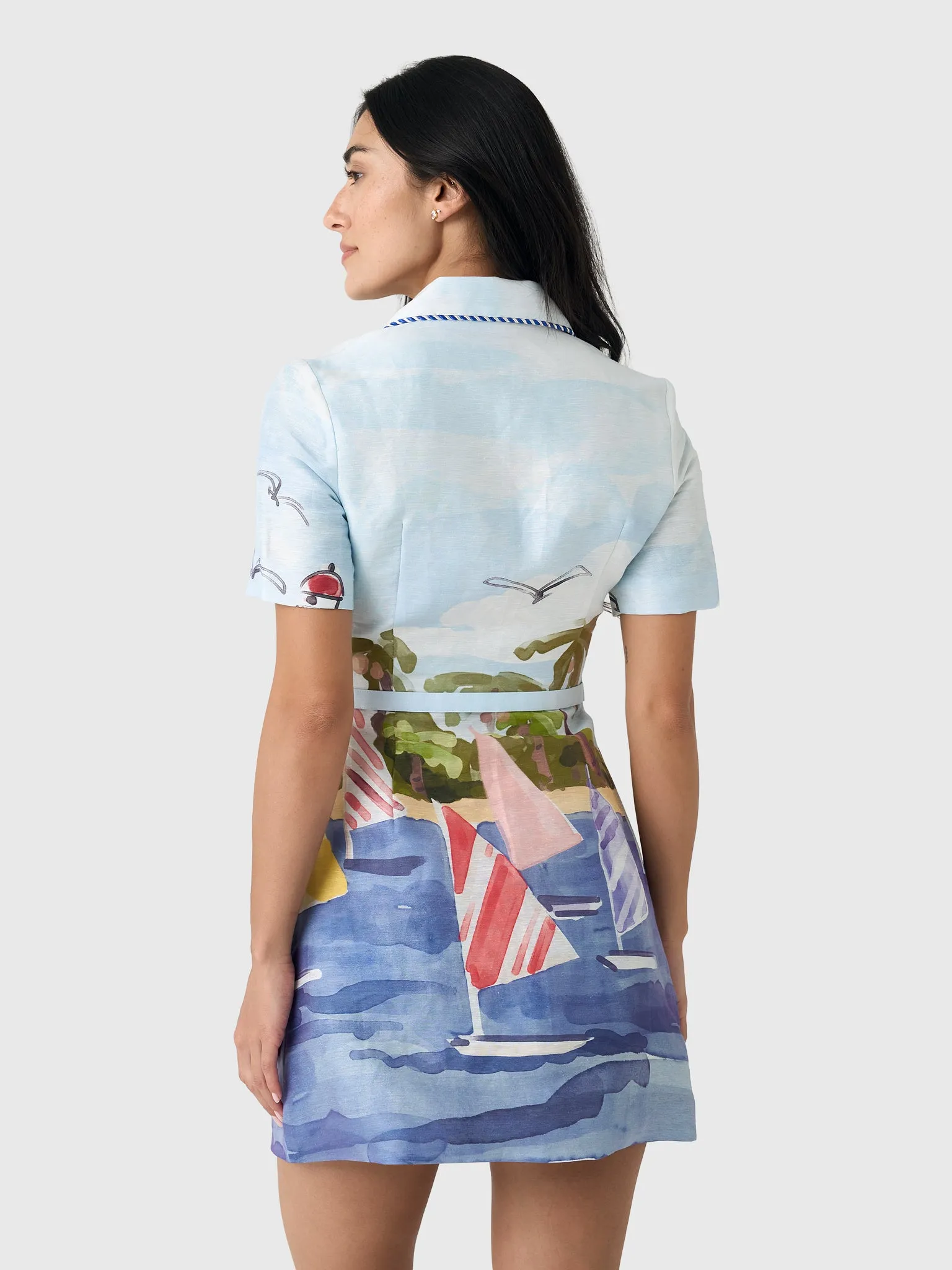 Leo Lin Women's Brigitte Mini Dress sold by Saint Bernard product image thumbnail 4