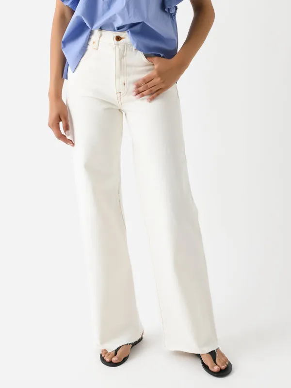 SLVRLAKE Women's Grace Wide Leg Jean sold by Saint Bernard