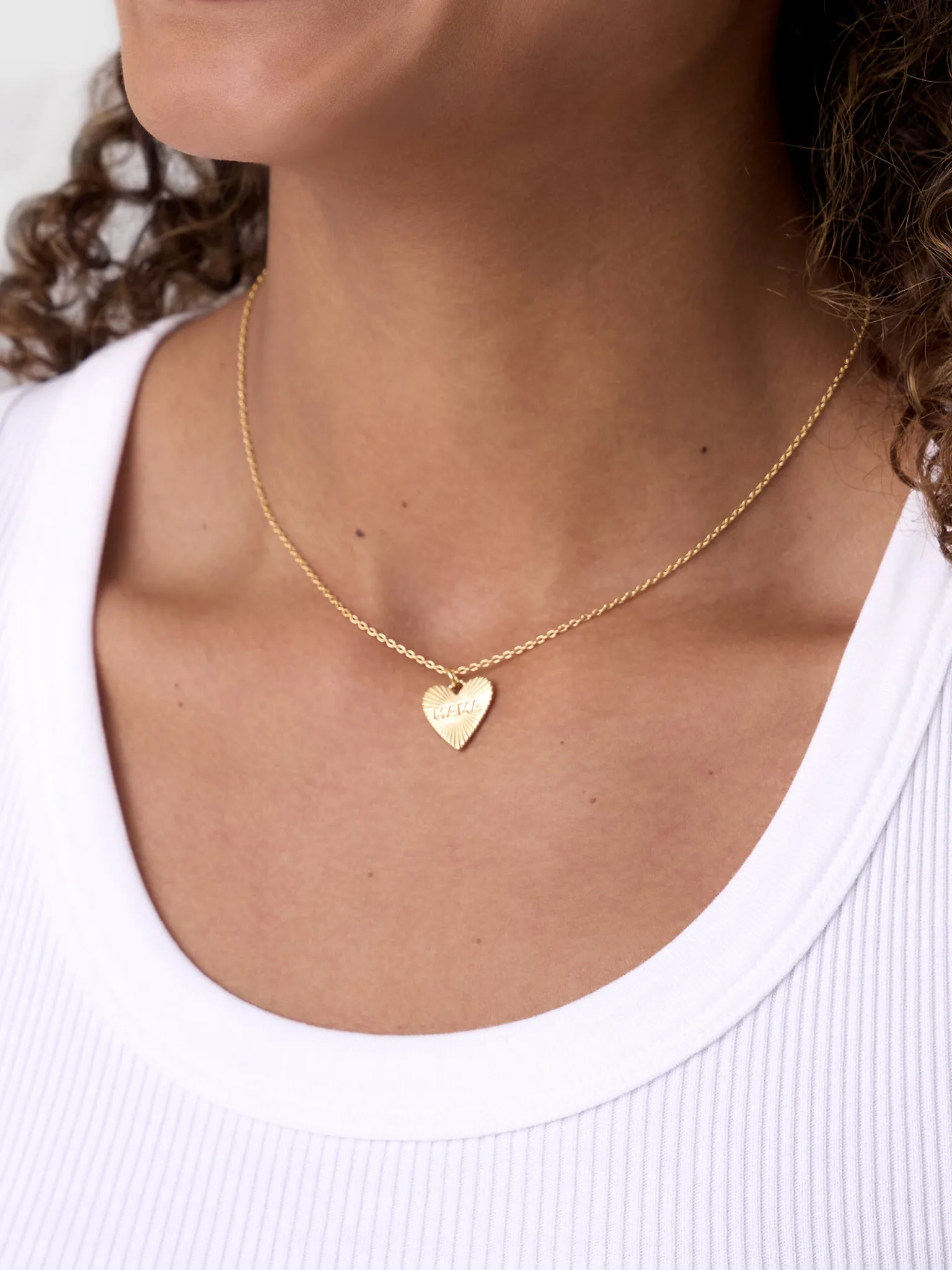 Hart The Mama Heart Dainty Necklace sold by Saint Bernard product image thumbnail 2