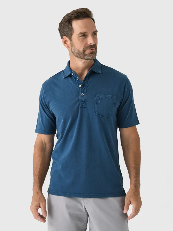 Johnnie-O Men's Coastal Wash Original 4-Button Polo sold by Saint Bernard