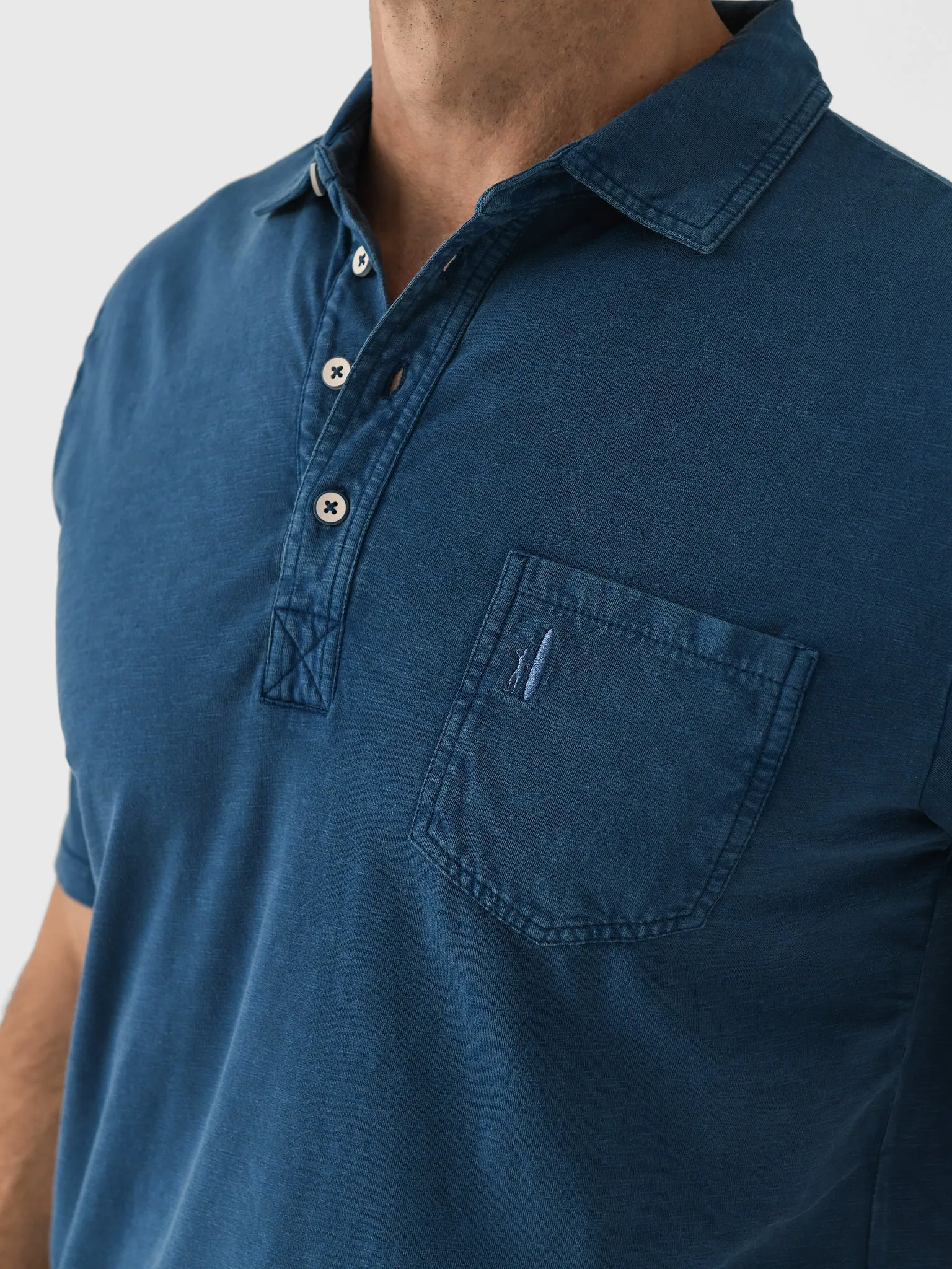 Johnnie-O Men's Coastal Wash Original 4-Button Polo sold by Saint Bernard product image thumbnail 5