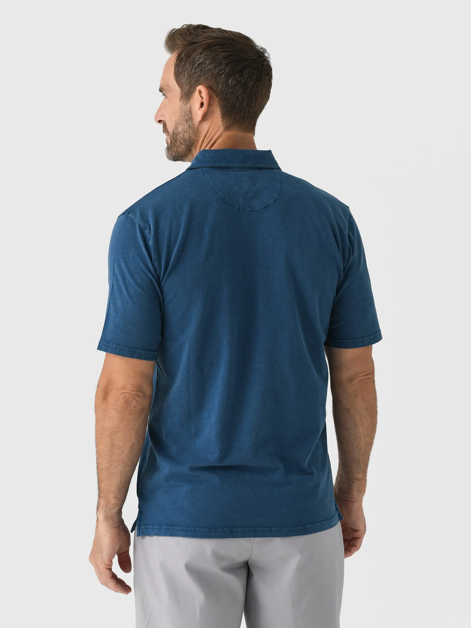 Johnnie-O Men's Coastal Wash Original 4-Button Polo sold by Saint Bernard product image thumbnail 4
