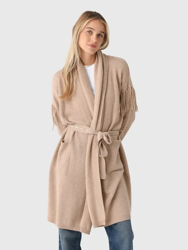 Kerri Rosenthal Women's Cali Fringe Cardigan made by Kerri Rosenthal