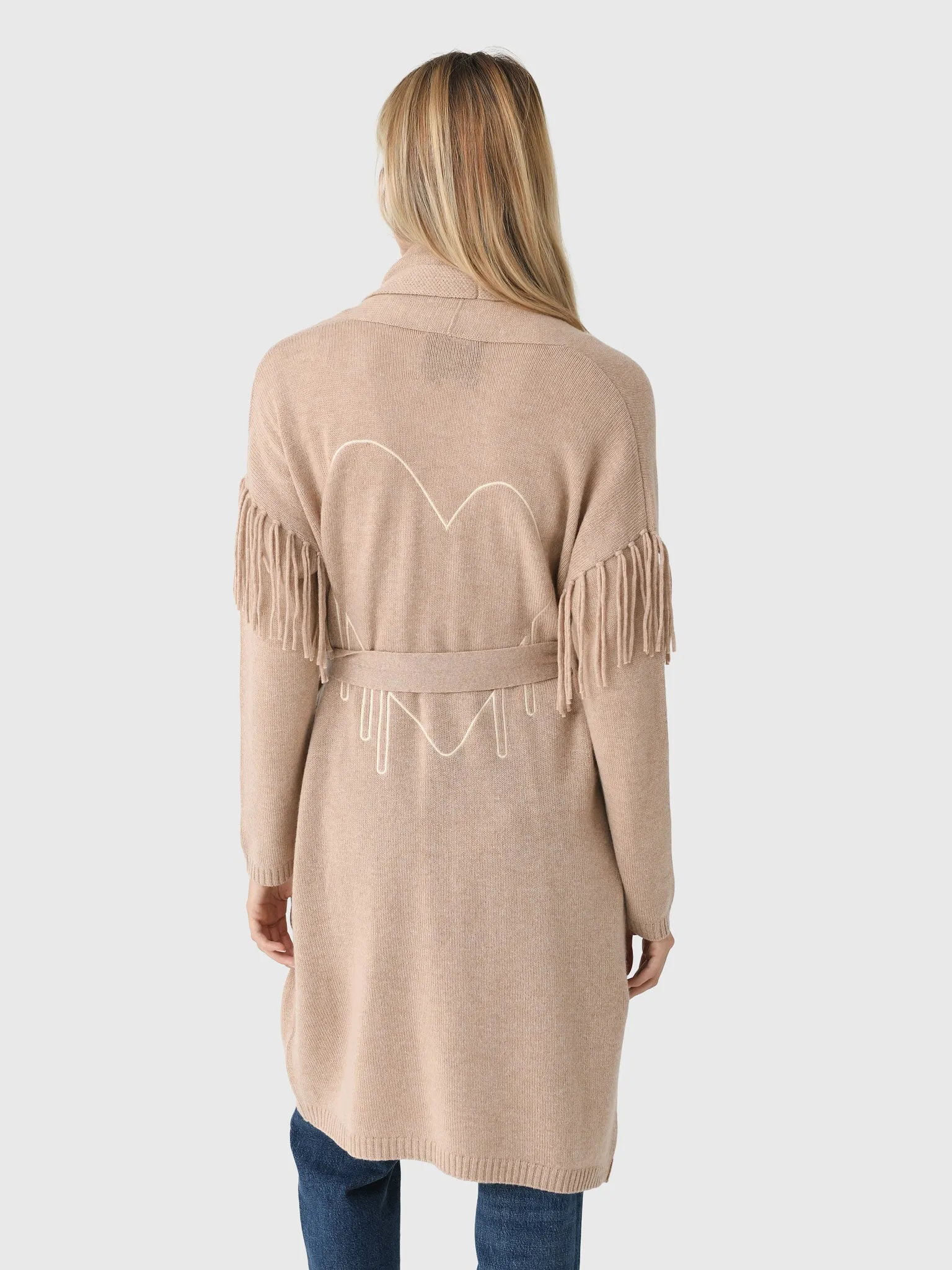 Kerri Rosenthal Women's Cali Fringe Cardigan sold by Saint Bernard product image thumbnail 4