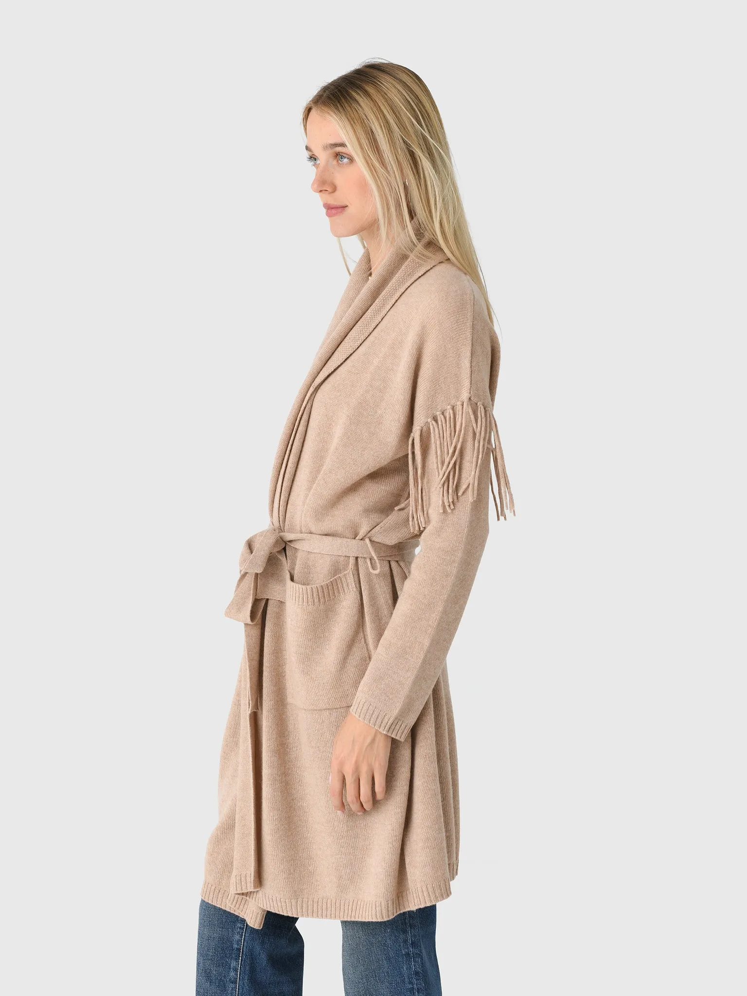 Kerri Rosenthal Women's Cali Fringe Cardigan sold by Saint Bernard product image thumbnail 3