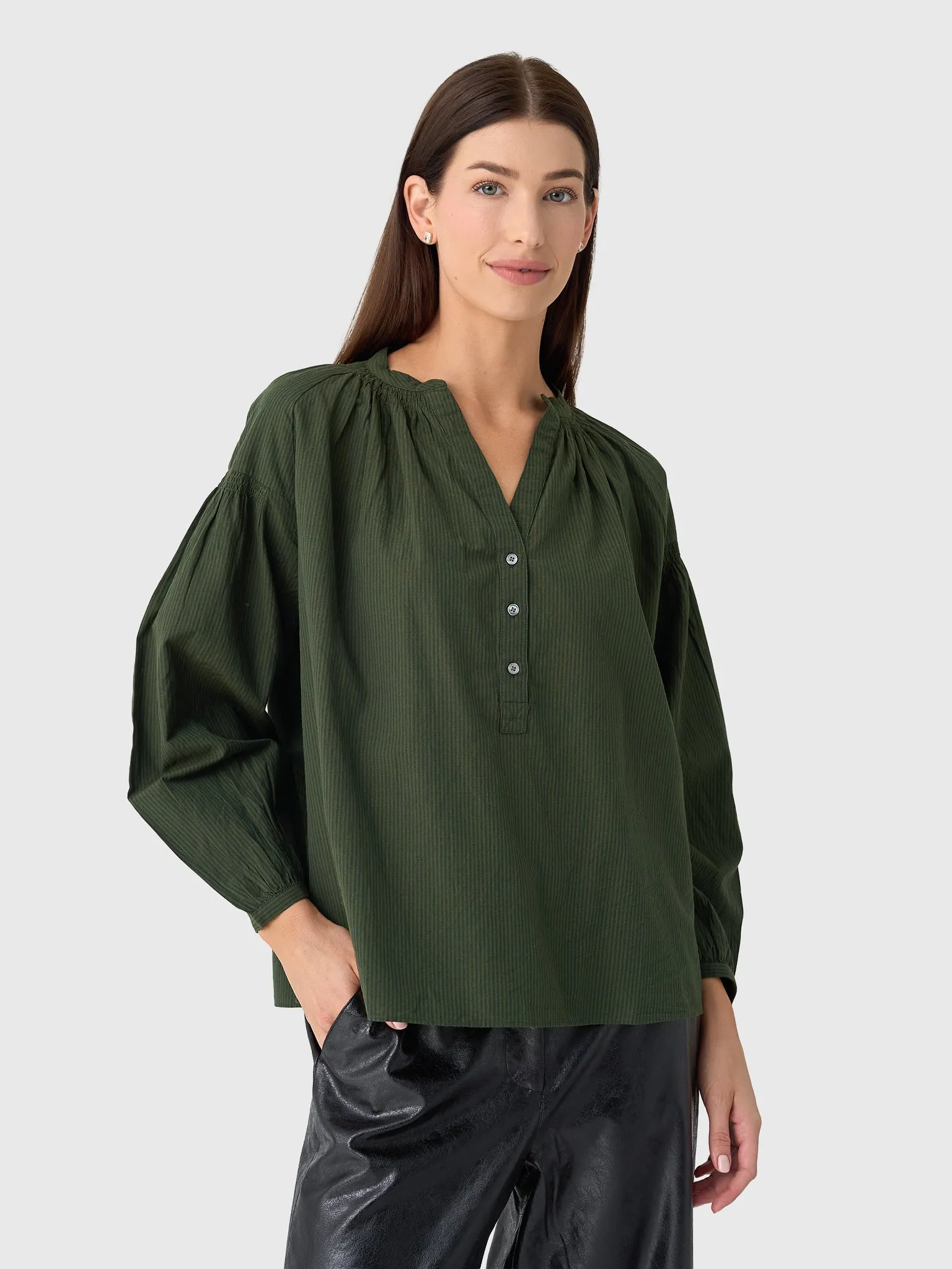 Vanessa Bruno Women's Nipoa Blouse sold by Saint Bernard