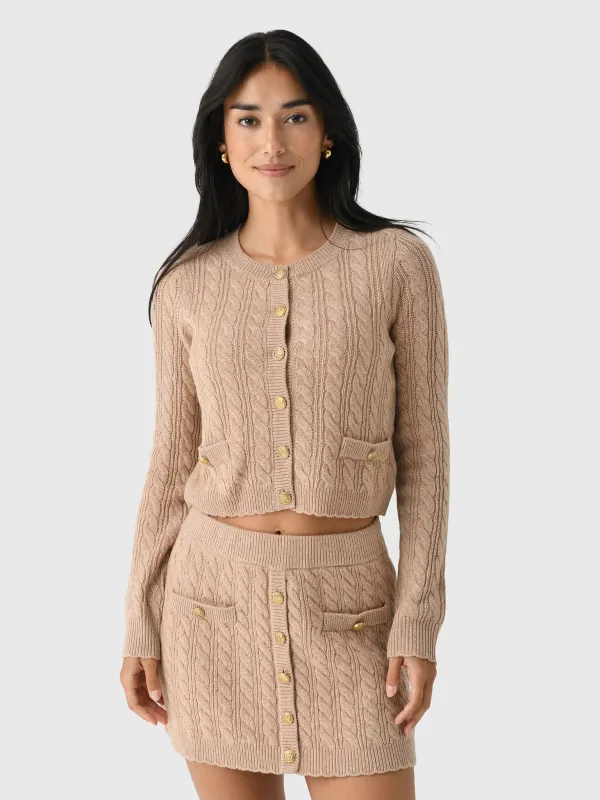 LoveShackFancy Women's Eugenie Cardigan sold by Saint Bernard