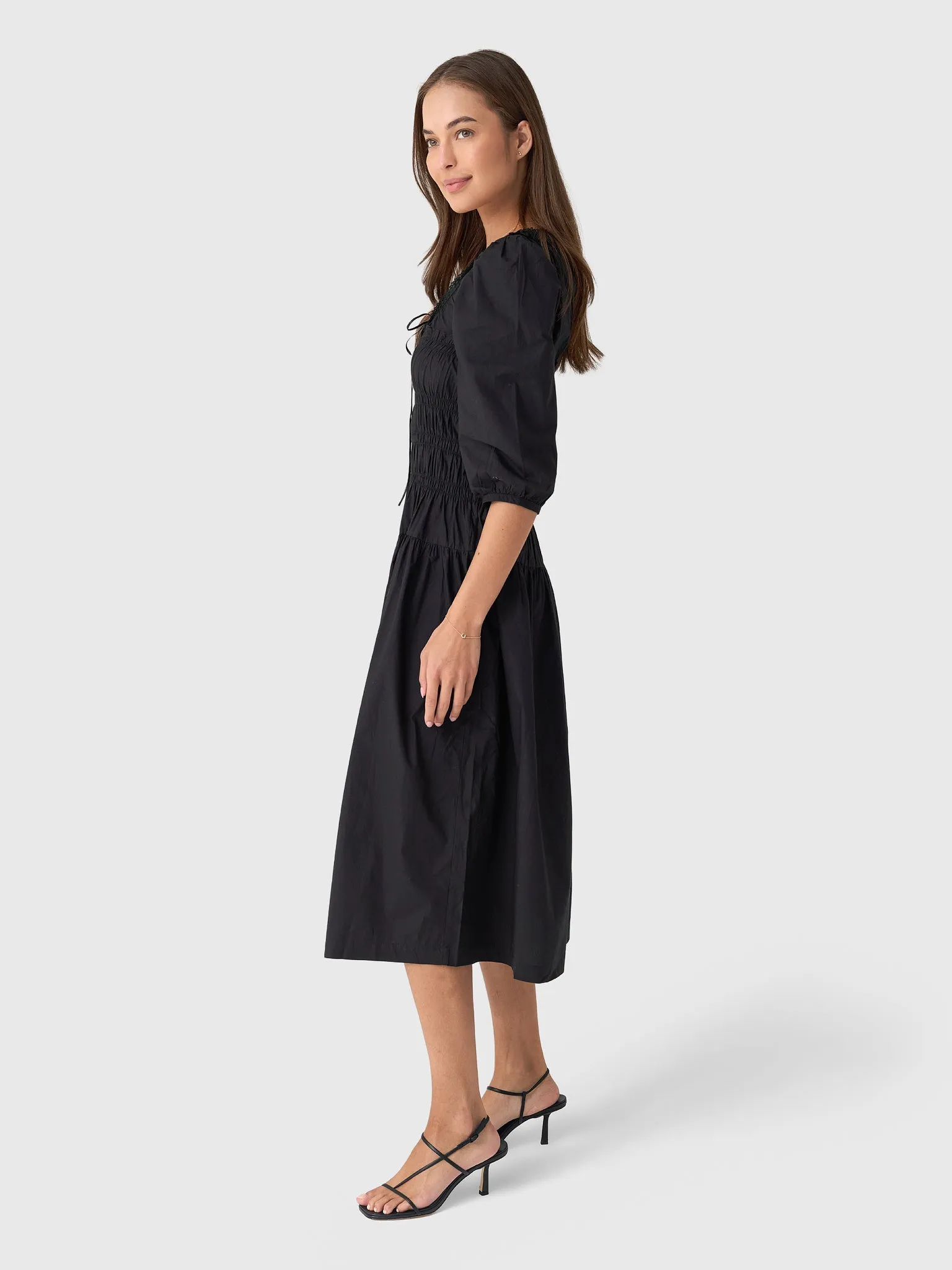 Ciao Lucia Women's Andrine Cotton Poplin Dress sold by Saint Bernard product image thumbnail 2