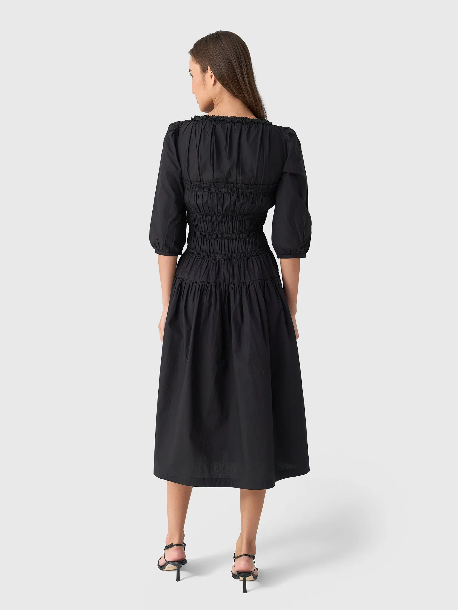 Ciao Lucia Women's Andrine Cotton Poplin Dress sold by Saint Bernard product image thumbnail 3