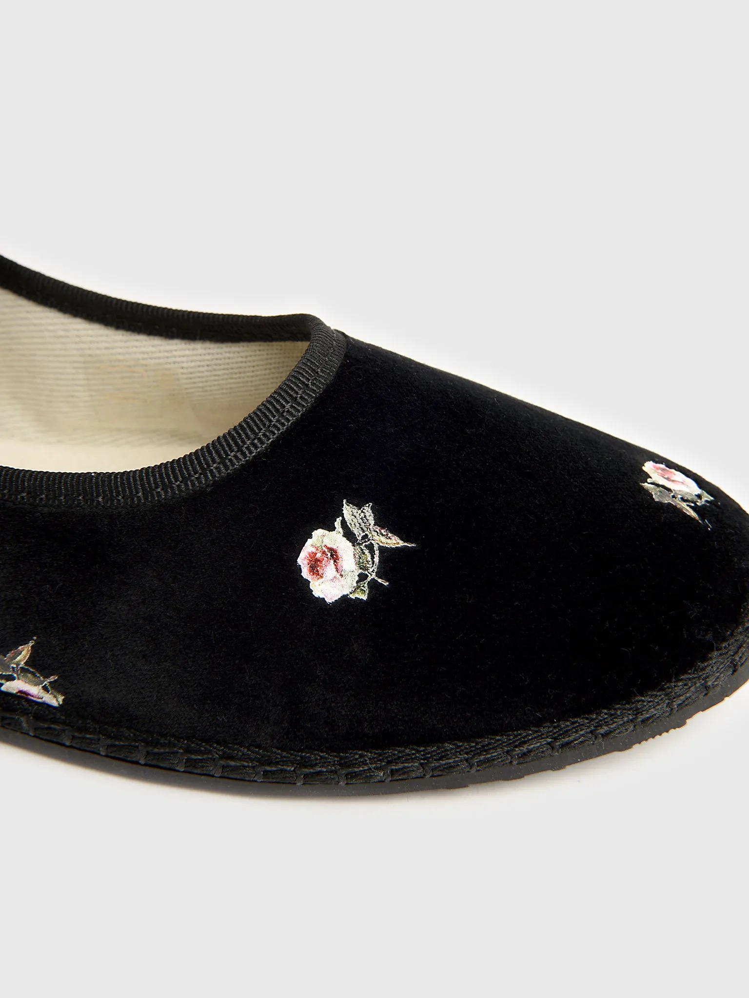 Vibi Venezia Women's Mary Jane Velvet Printed Flat sold by Saint Bernard product image thumbnail 5