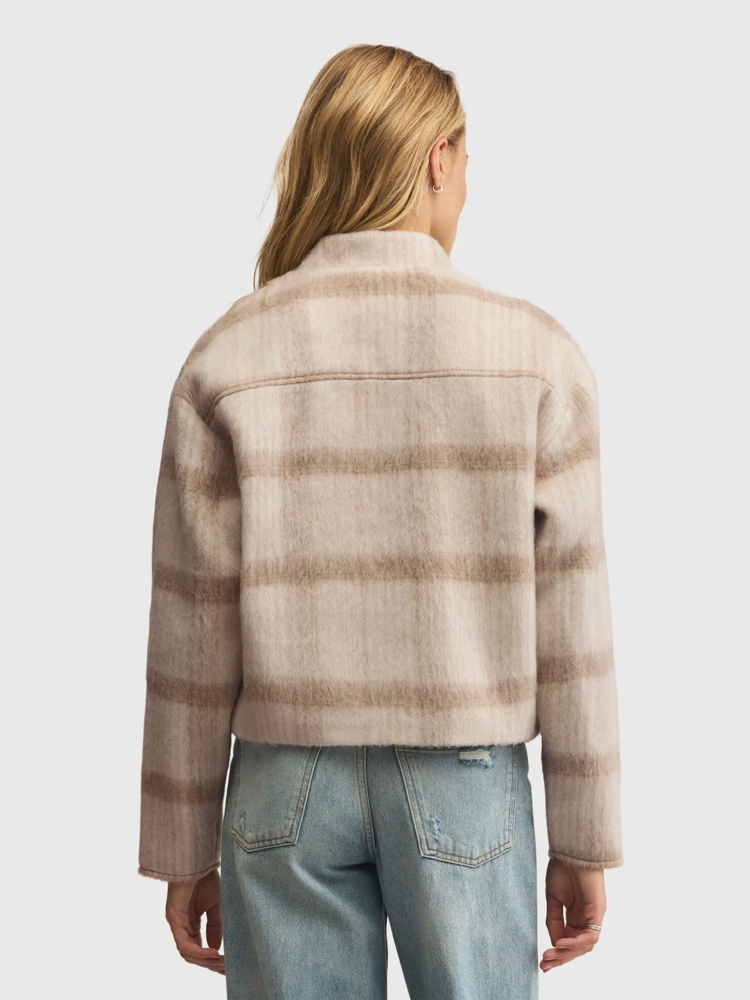 Z Supply Women's Cambridge Plaid Jacket sold by Saint Bernard product image thumbnail 2