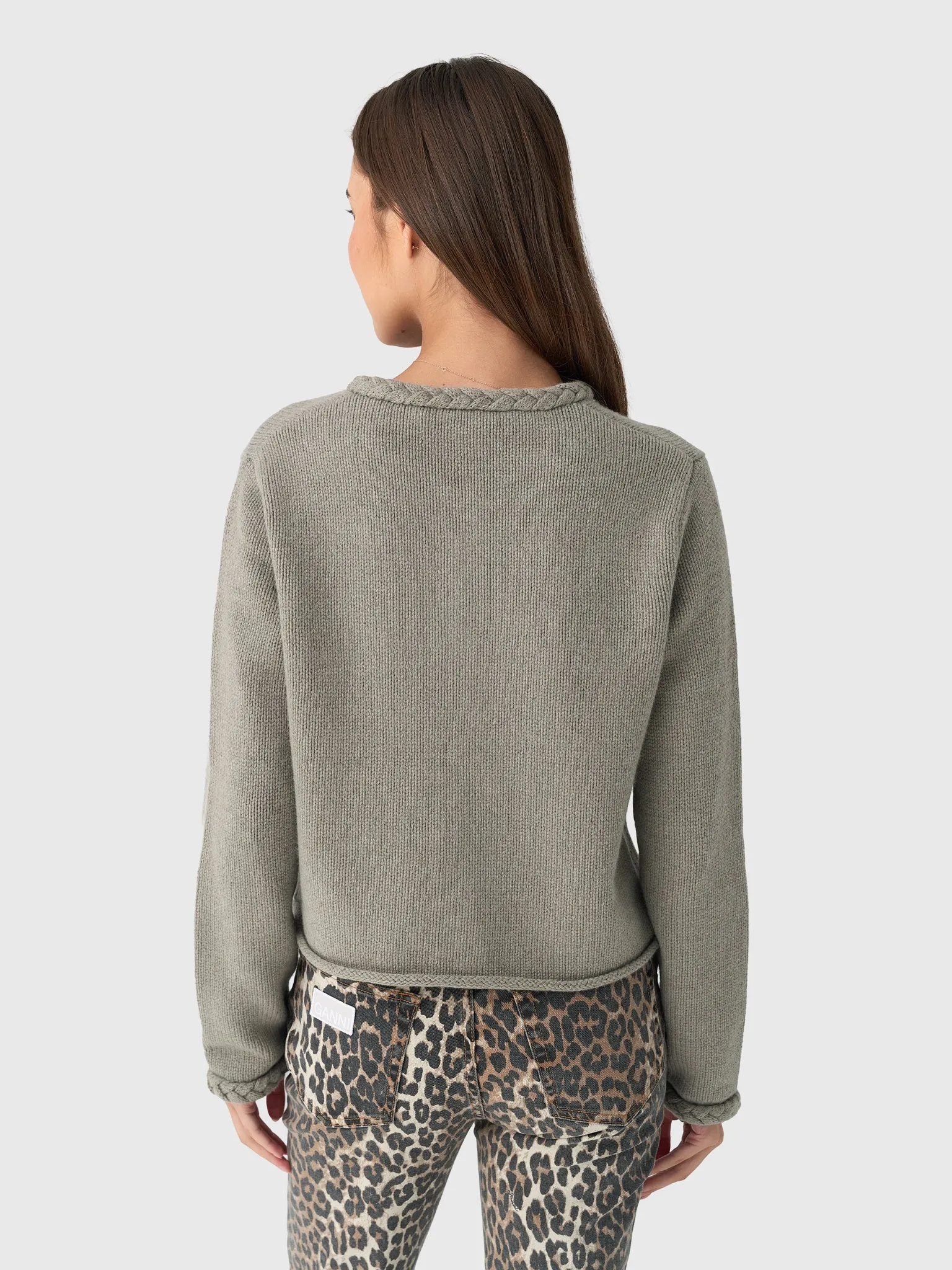 Ciao Lucia Women's Doris Wool Cardigan sold by Saint Bernard product image thumbnail 4