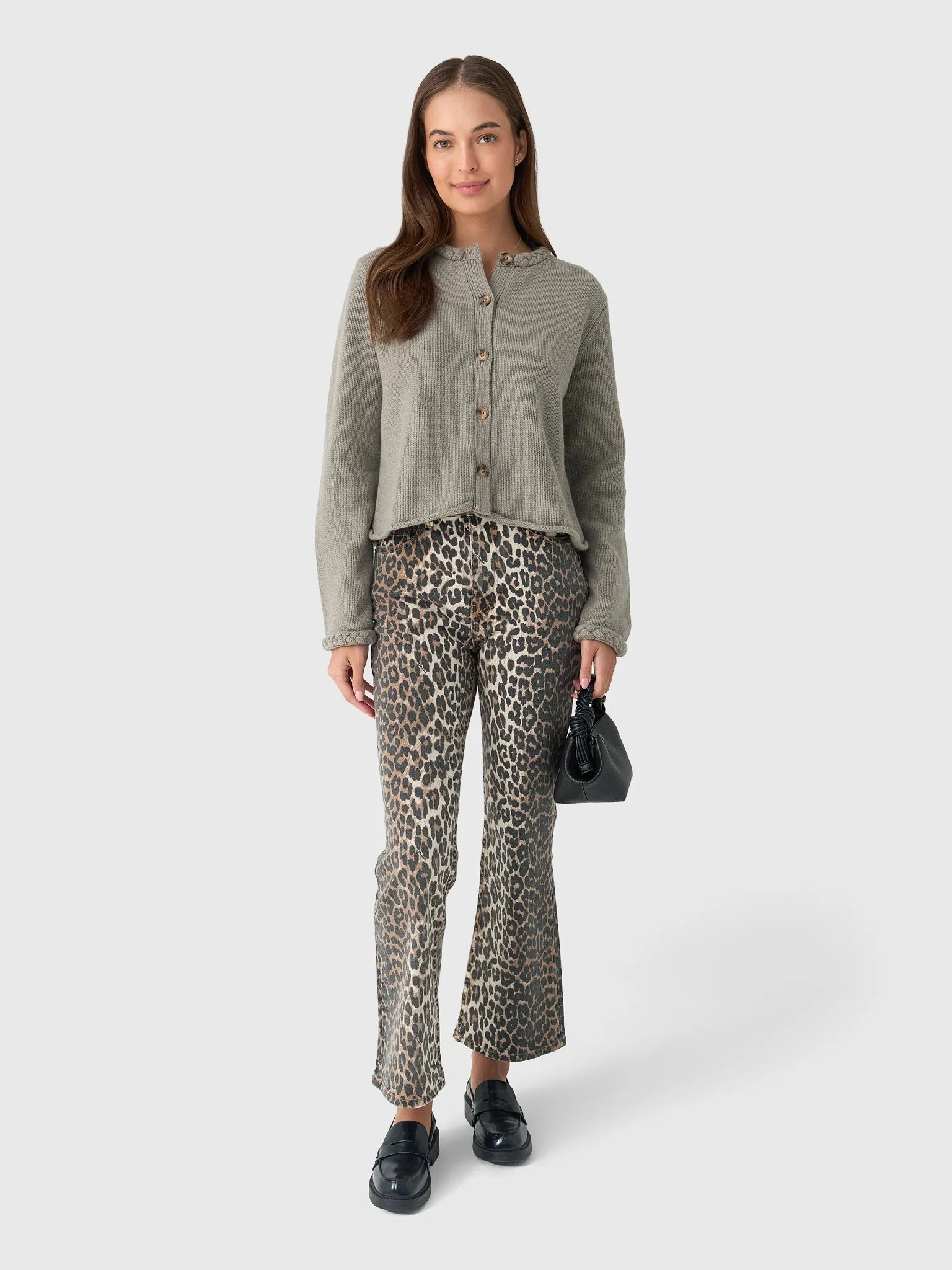 Ciao Lucia Women's Doris Wool Cardigan sold by Saint Bernard product image thumbnail 2