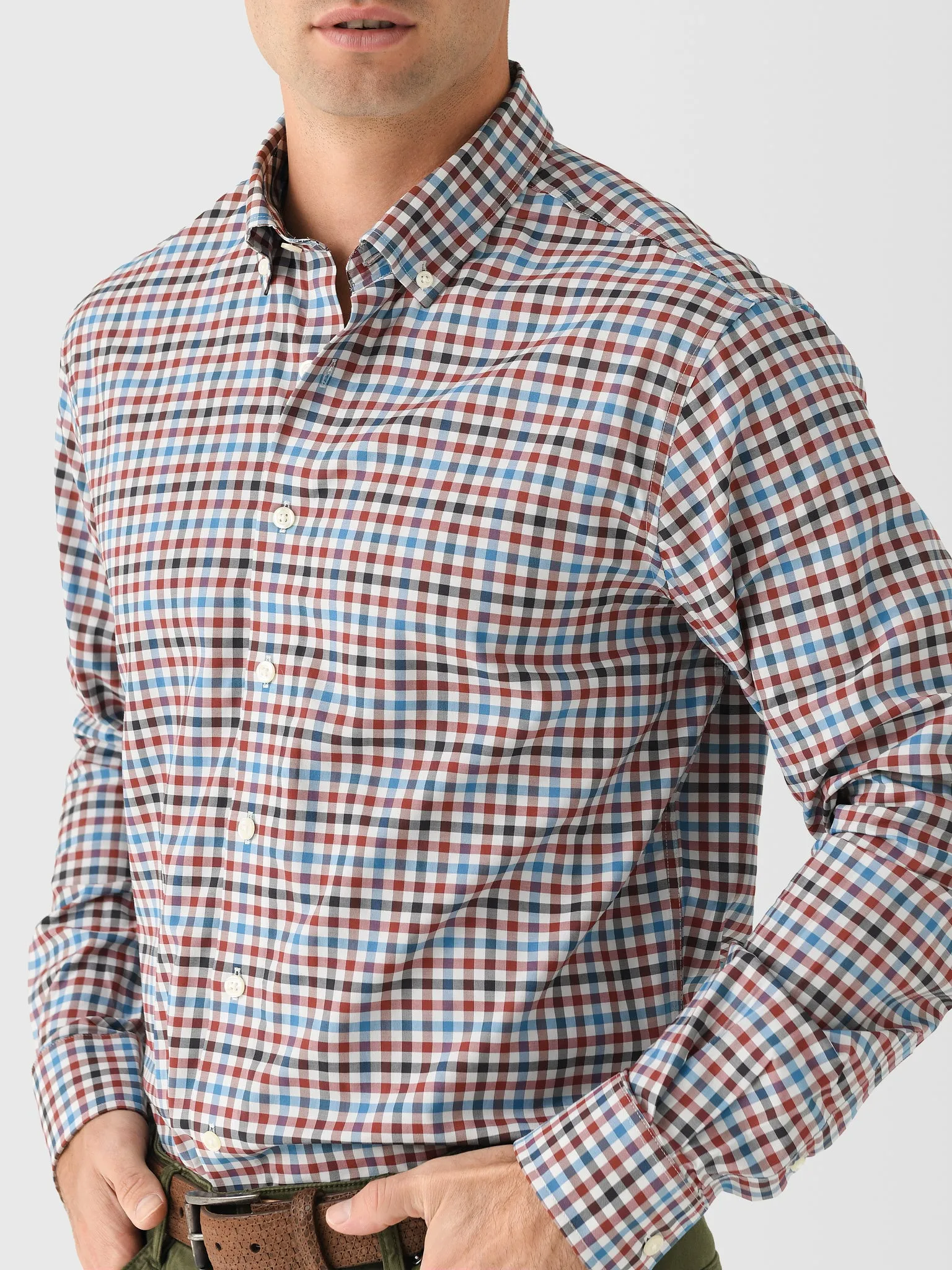 Johnnie-O Men's Hartwick Featherweight Performance Button-Down Shirt sold by Saint Bernard product image thumbnail 5