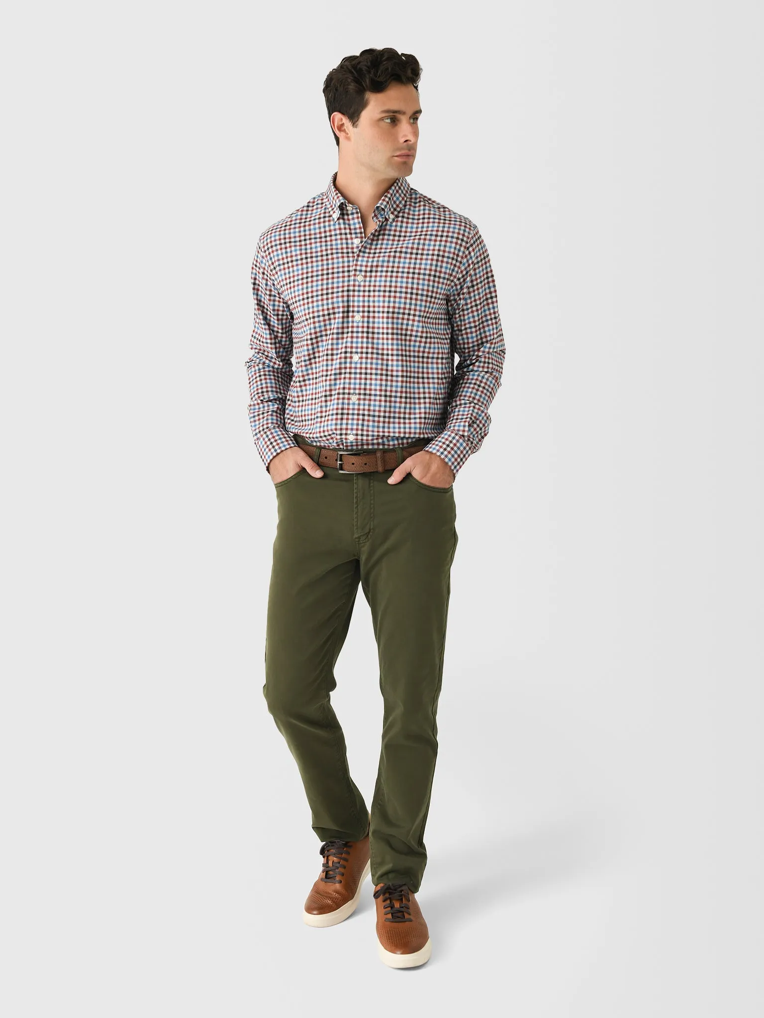 Johnnie-O Men's Hartwick Featherweight Performance Button-Down Shirt sold by Saint Bernard product image thumbnail 2