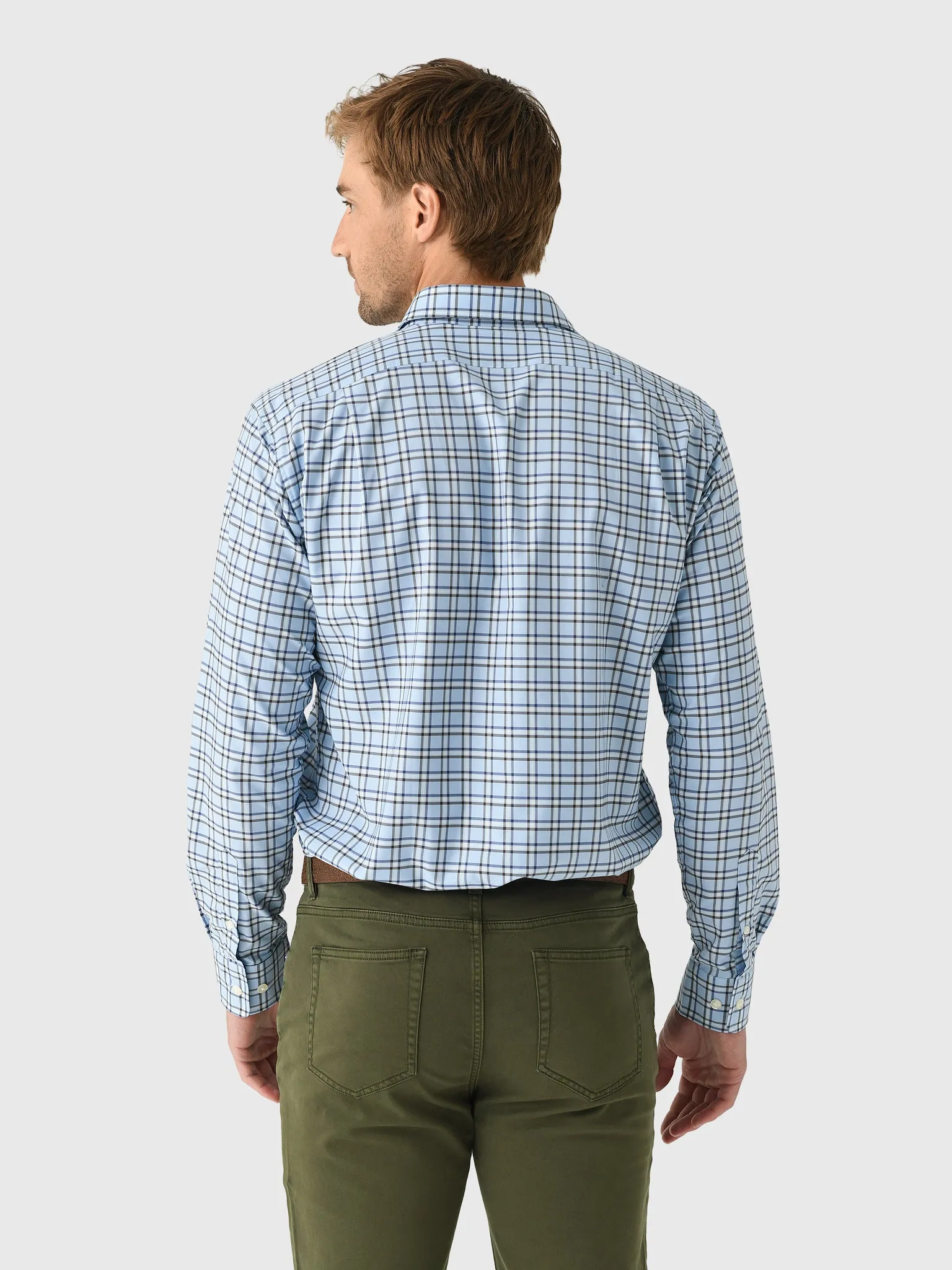 Johnnie-O Men's Jaden Featherweight Performance Button-Down Shirt sold by Saint Bernard product image thumbnail 4