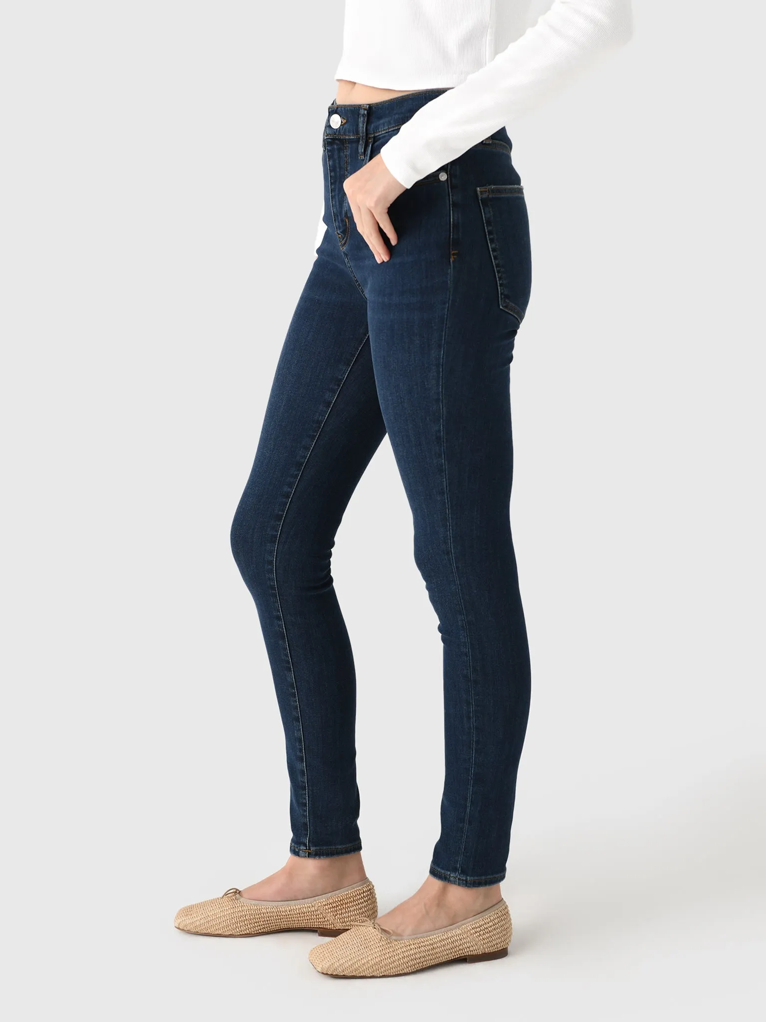Frame Women's Le High Skinny Jean sold by Saint Bernard product image thumbnail 3