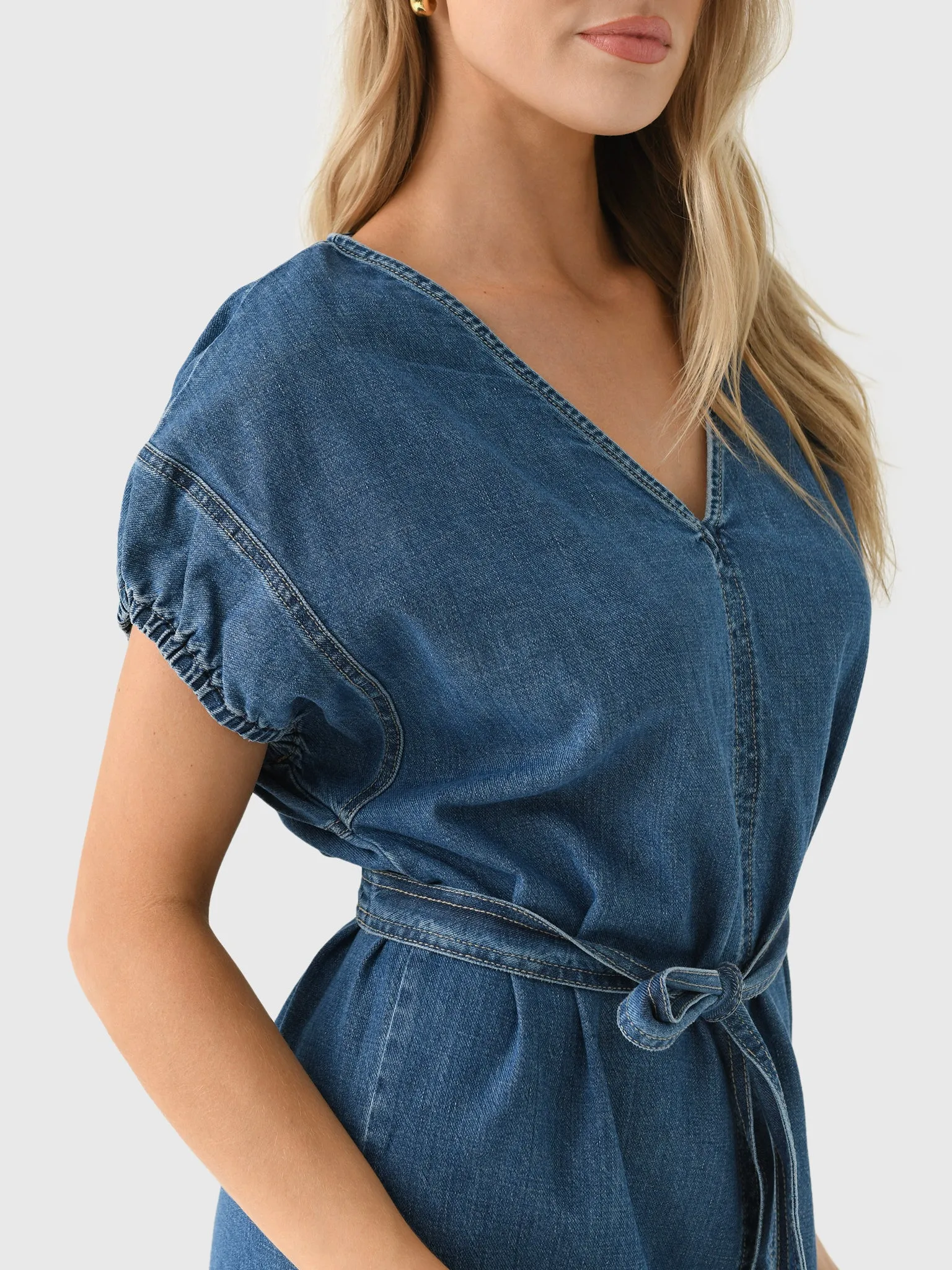 Velvet Women's Aurora Denim Dress sold by Saint Bernard product image thumbnail 5