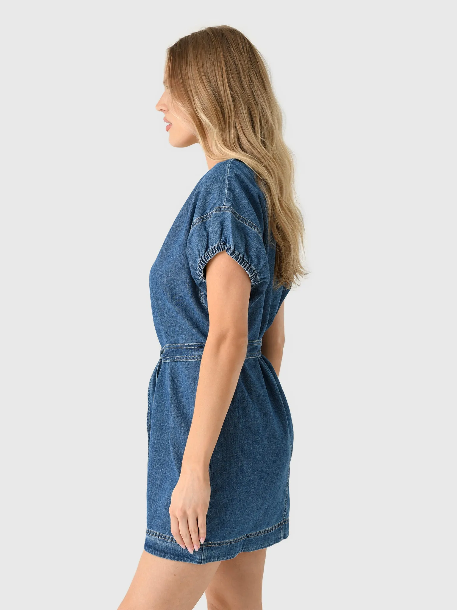 Velvet Women's Aurora Denim Dress sold by Saint Bernard product image thumbnail 3