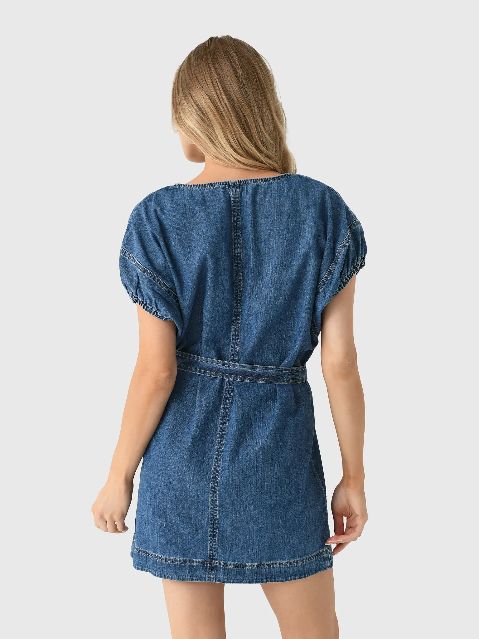 Velvet Women's Aurora Denim Dress sold by Saint Bernard product image thumbnail 4