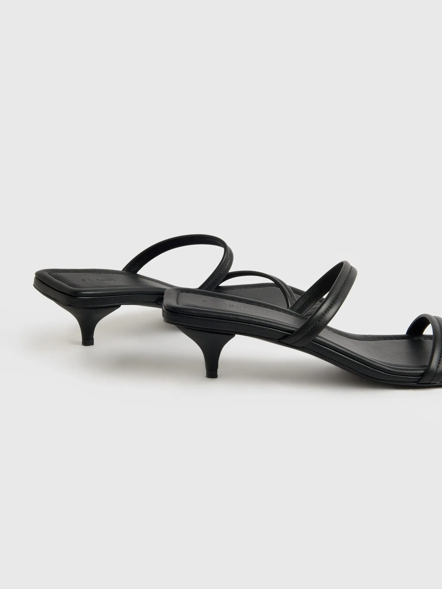 St. Agni Women's Fine Strap Kitten Heel sold by Saint Bernard product image thumbnail 5