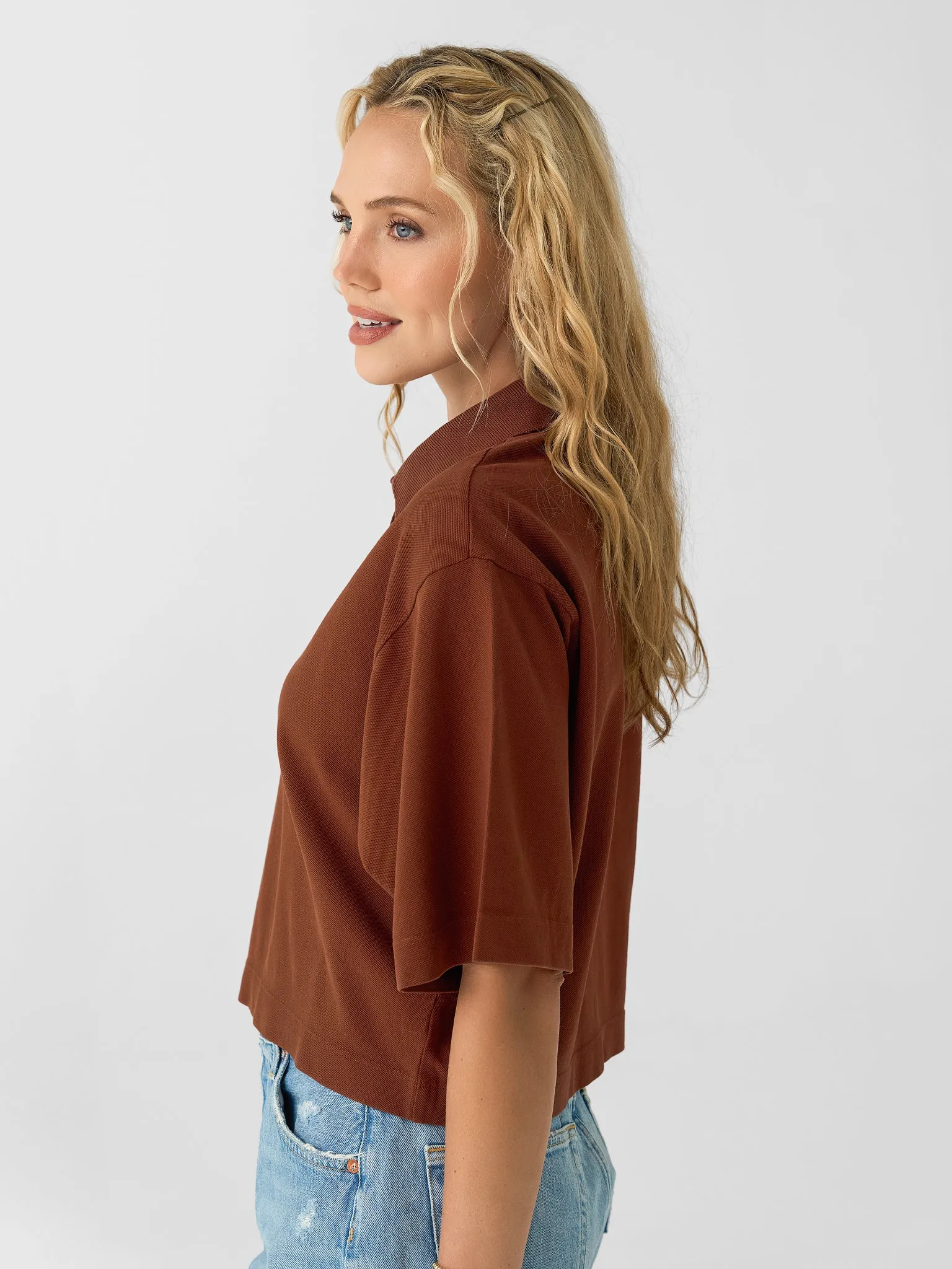 Citizens Of Humanity Women's Lowen Polo Shirt sold by Saint Bernard product image thumbnail 3