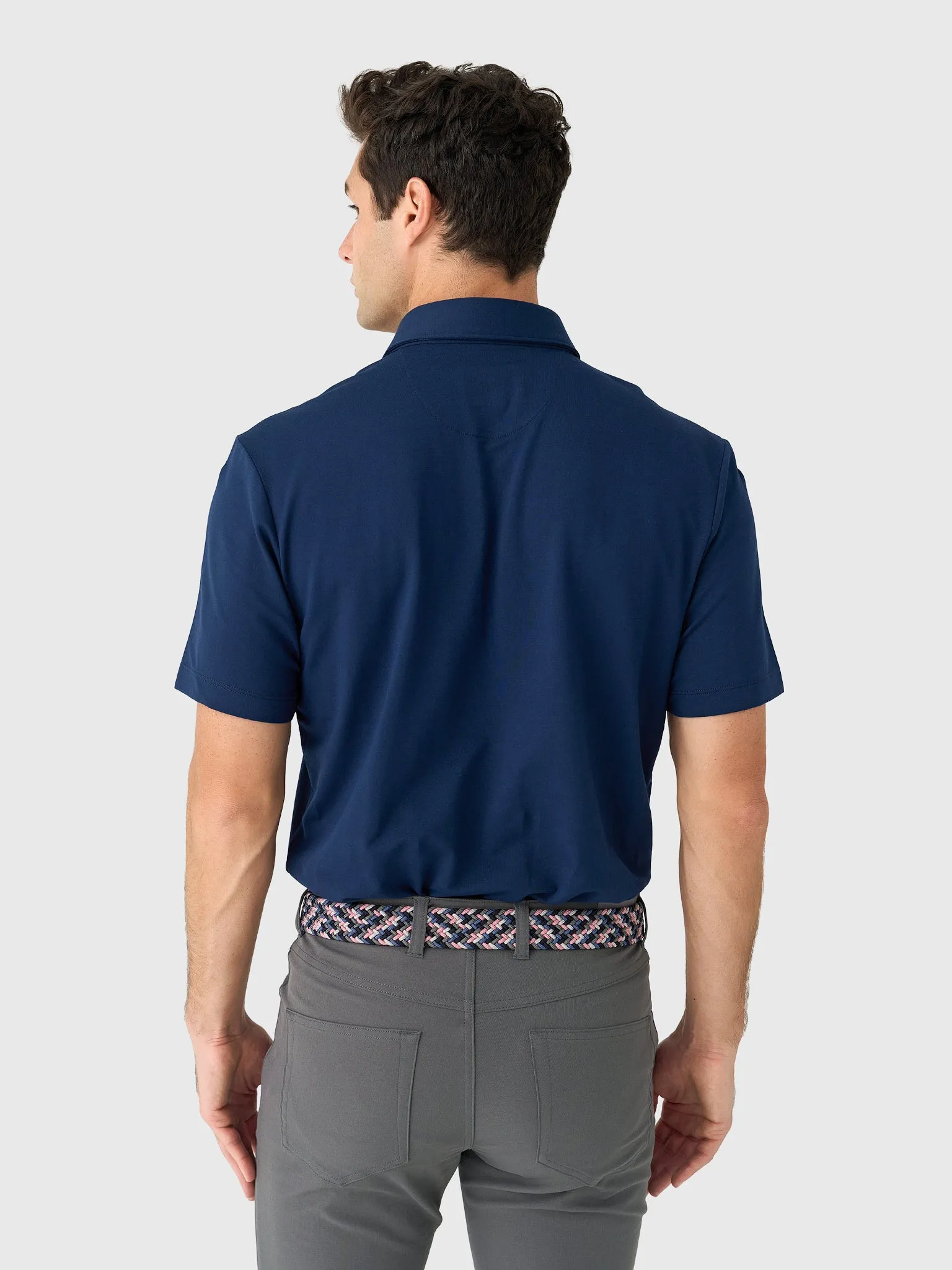 Johnnie-O Men's Idris Top Shelf Performance Polo sold by Saint Bernard product image thumbnail 4