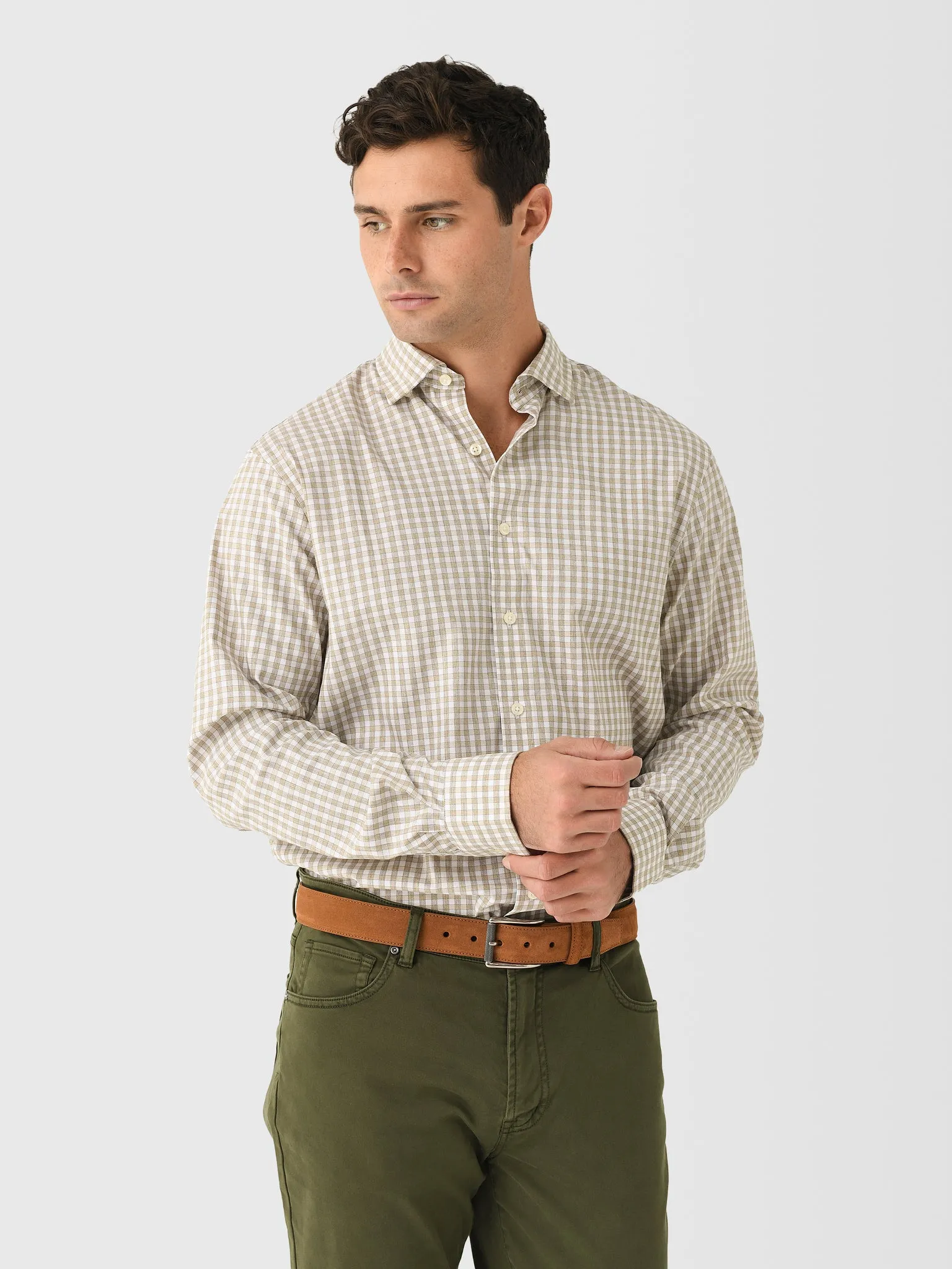 Johnnie-O Men's Westwood Performance Button-Down Shirt sold by Saint Bernard