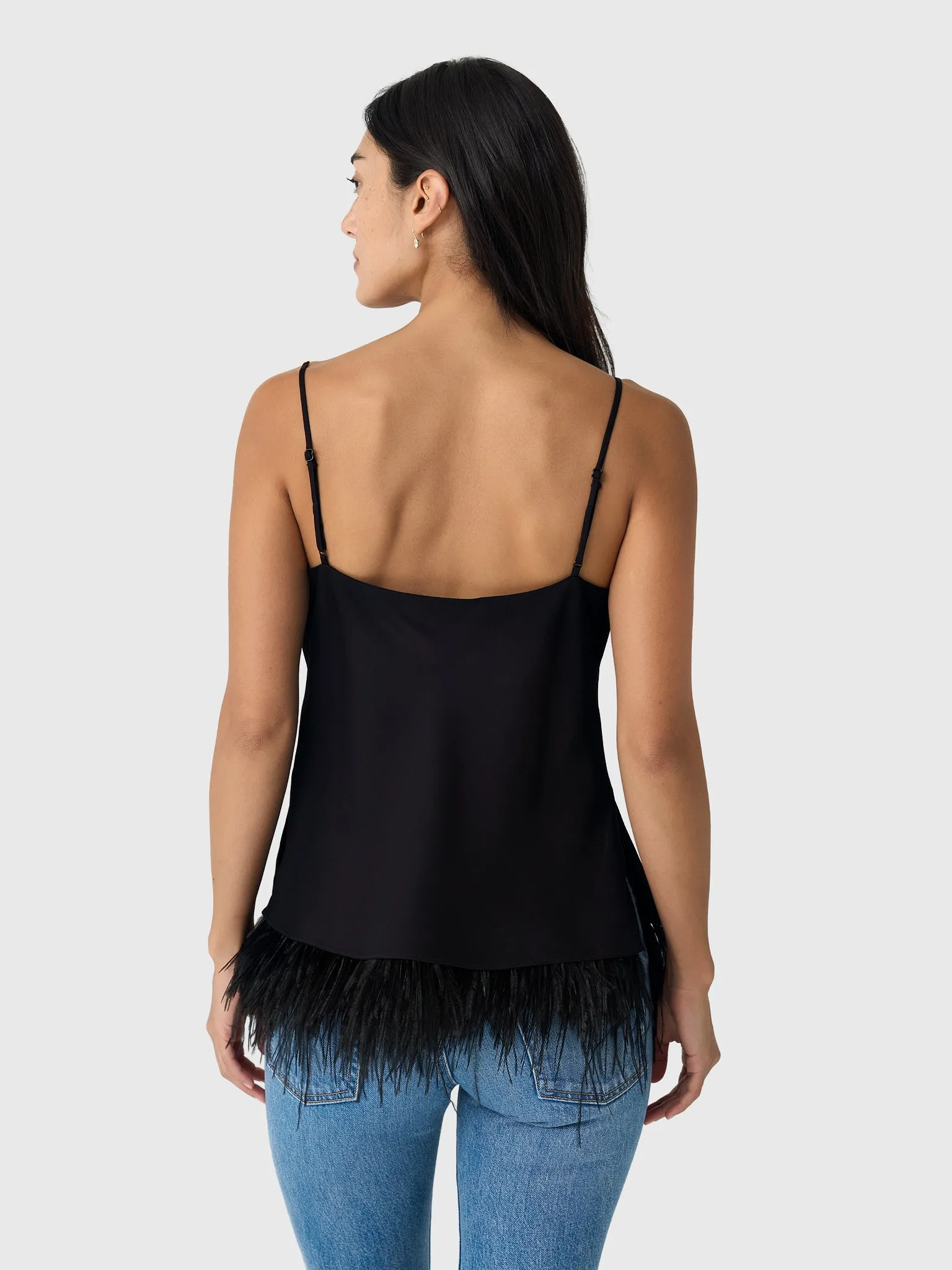 ALC Women's Eliza Feather Trimmed Camisole Top sold by Saint Bernard product image thumbnail 3