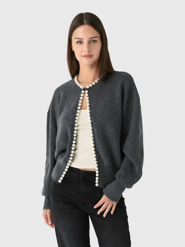 Essentiel Antwerp Women's Ideas Embellished Cardigan made by Saint Bernard
